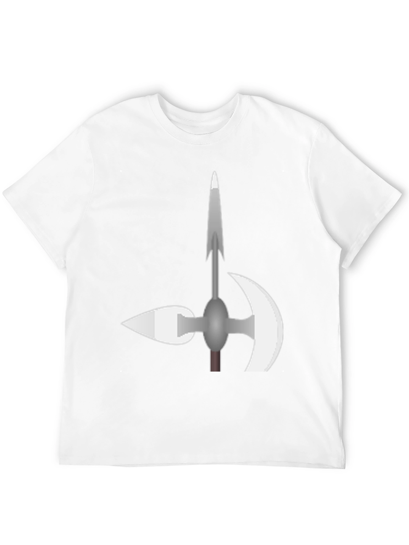 Halberd Graphic Tee - Medieval Weaponry T-Shirt