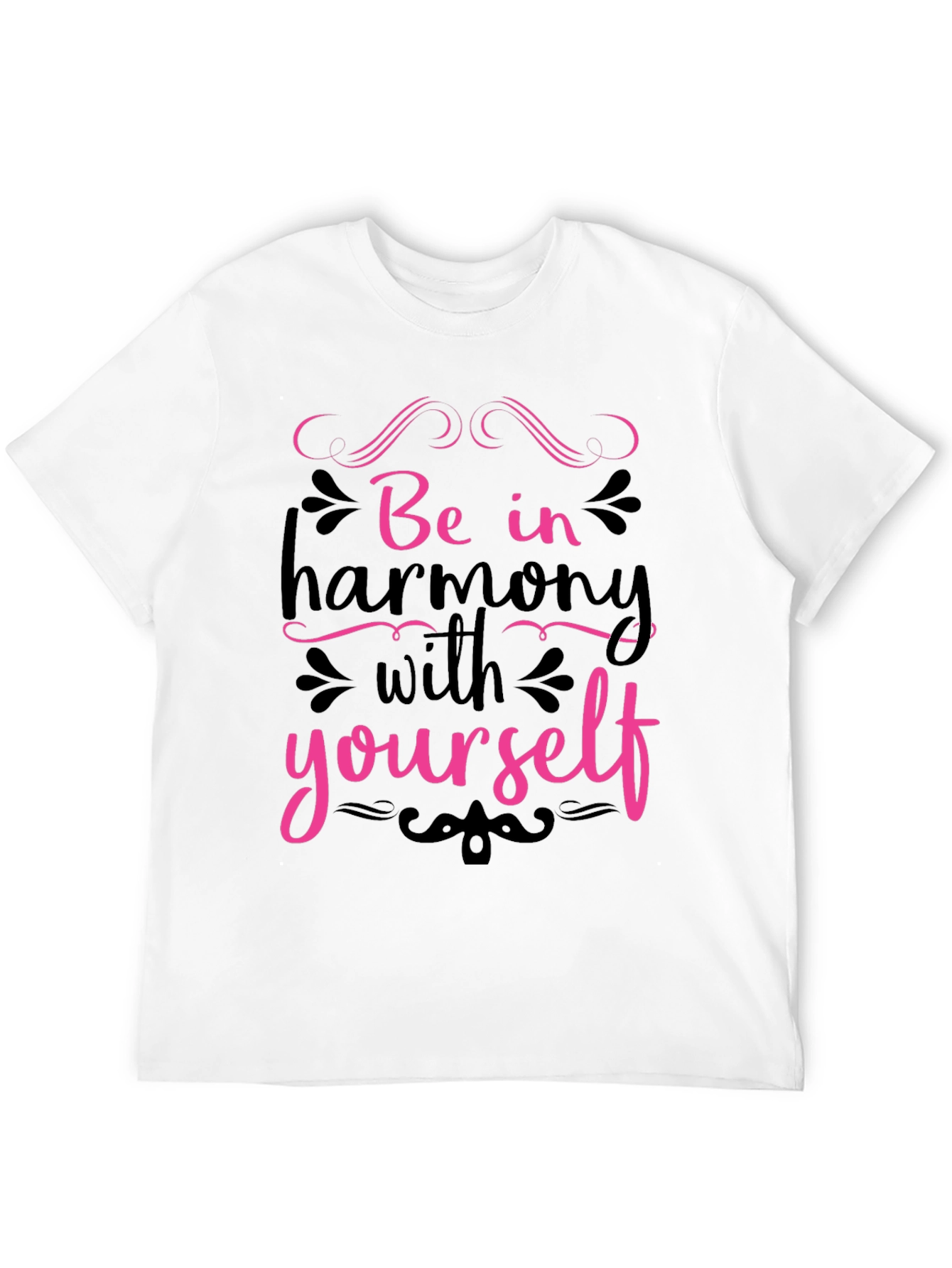 Harmony Yourself Black T-Shirt