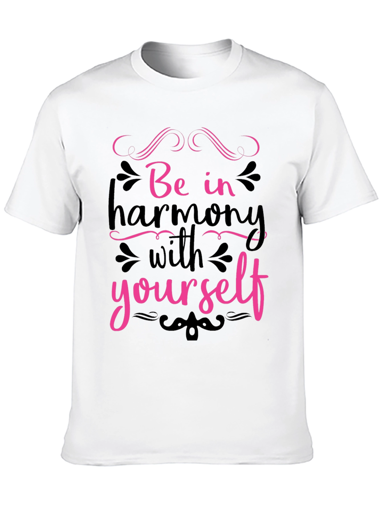 Harmony Yourself Black T-Shirt