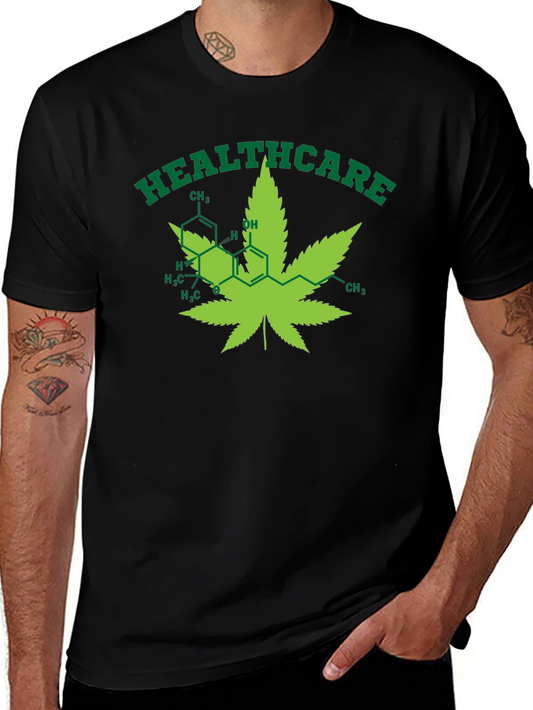 Healthcare Cannabis Leaf T-Shirt