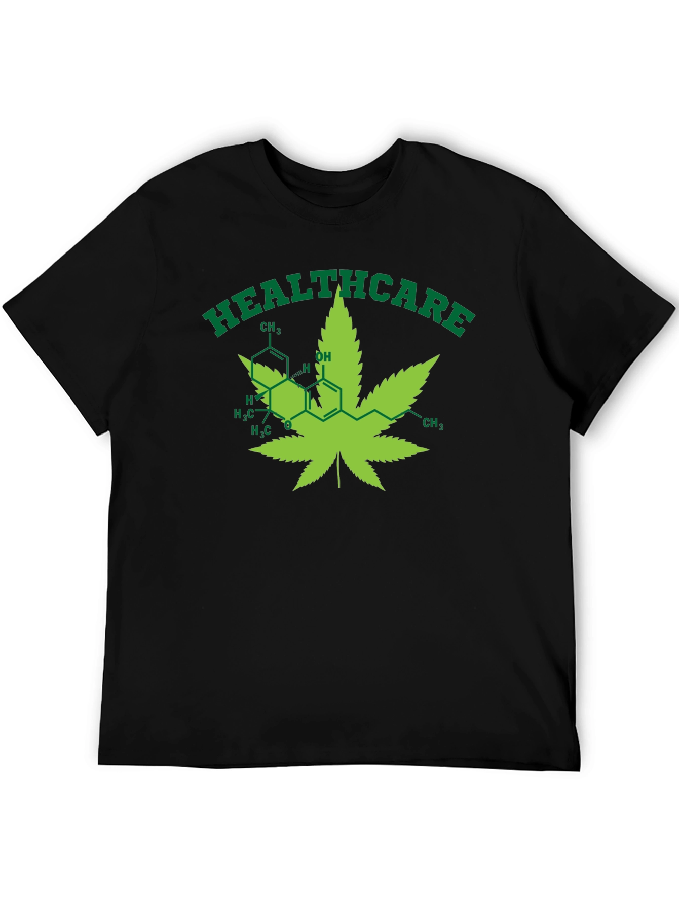 Healthcare Cannabis Leaf T-Shirt