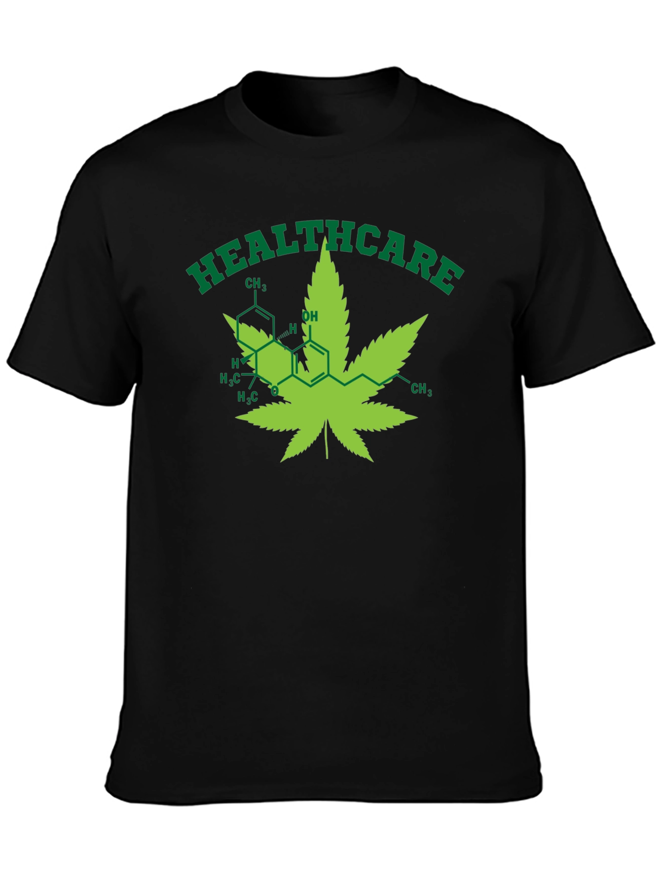 Healthcare Cannabis Leaf T-Shirt