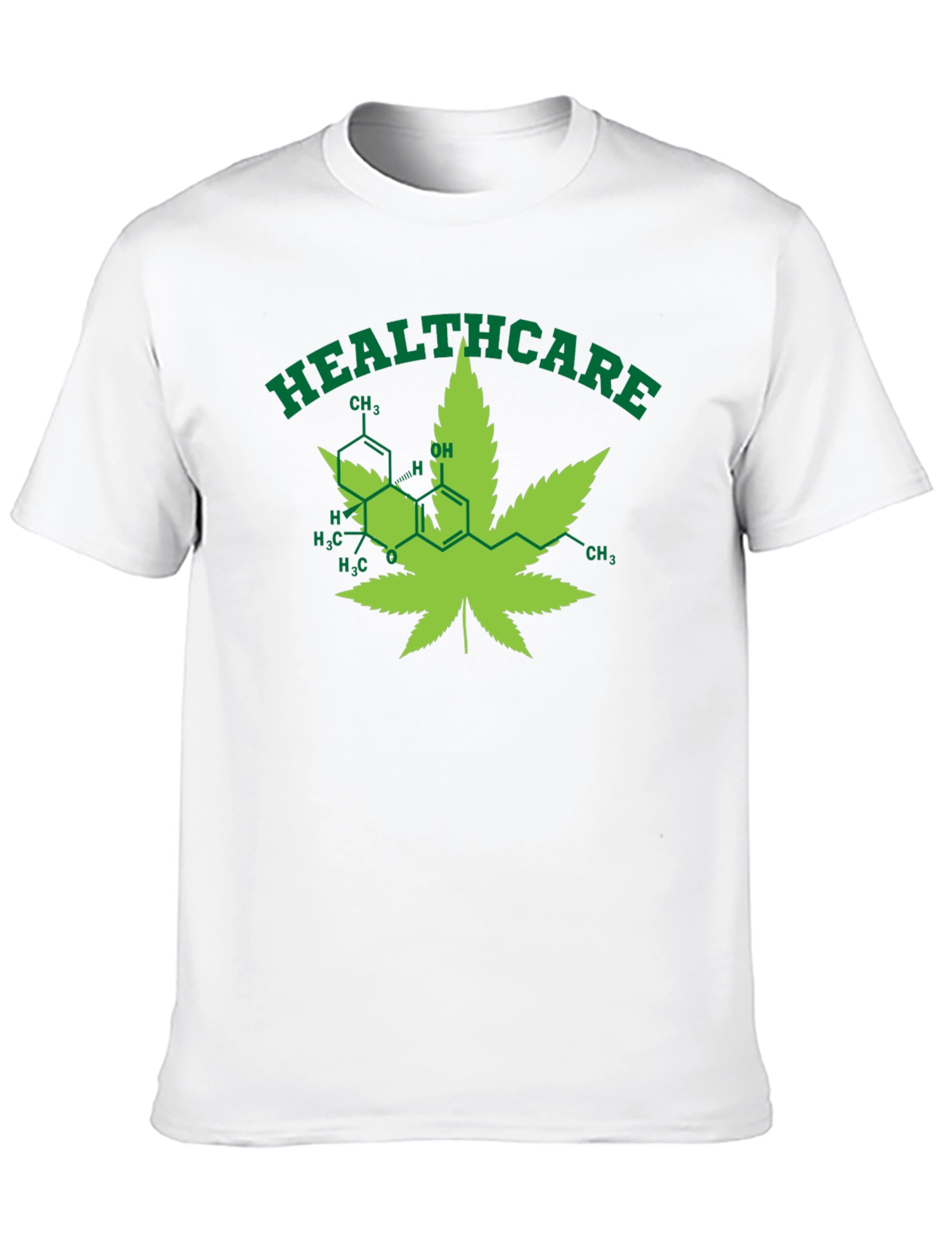 Healthcare Cannabis Leaf T-Shirt