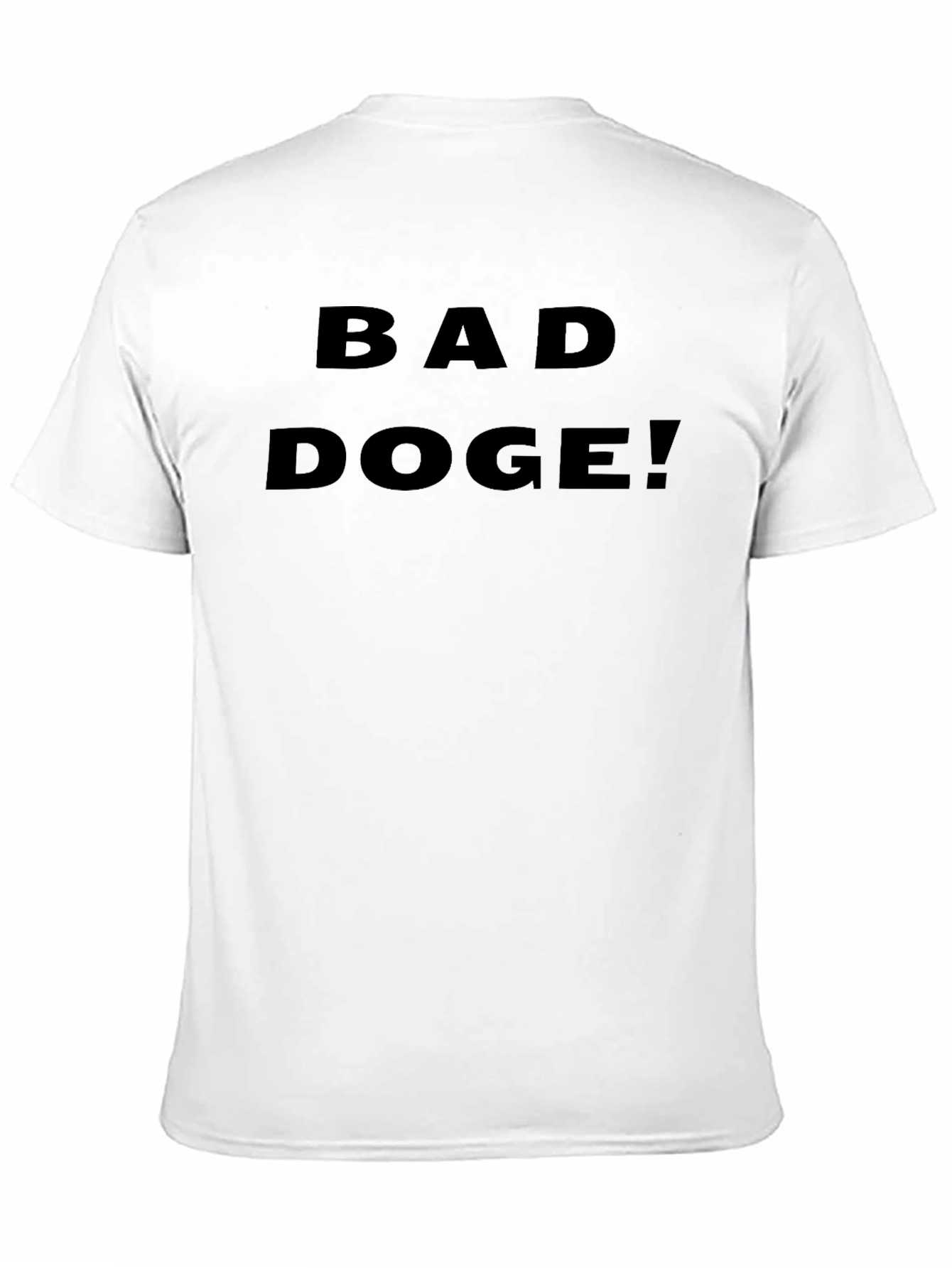 Bad Doge! Graphic T-Shirt - Black