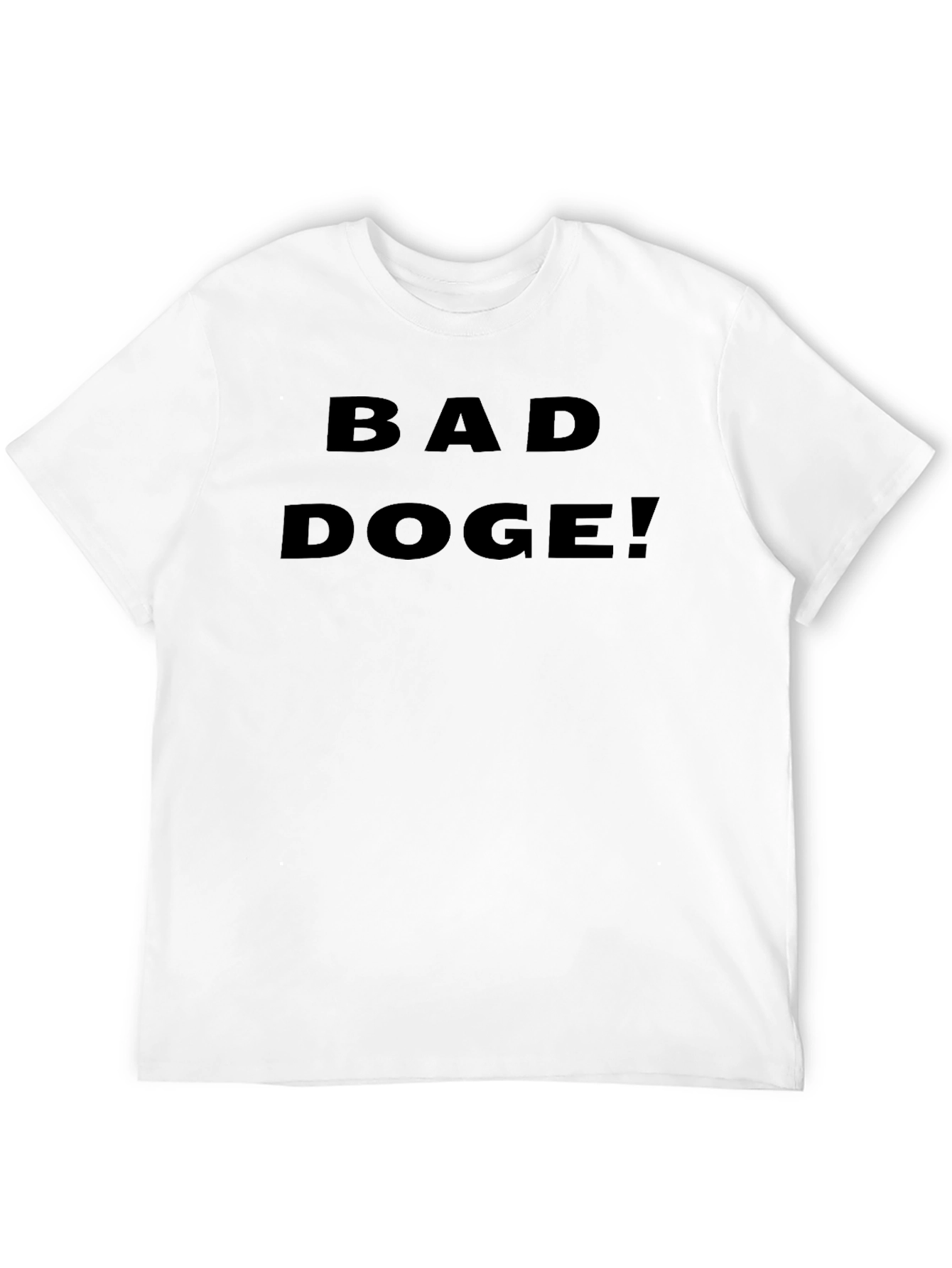 Bad Doge! Graphic T-Shirt - Black