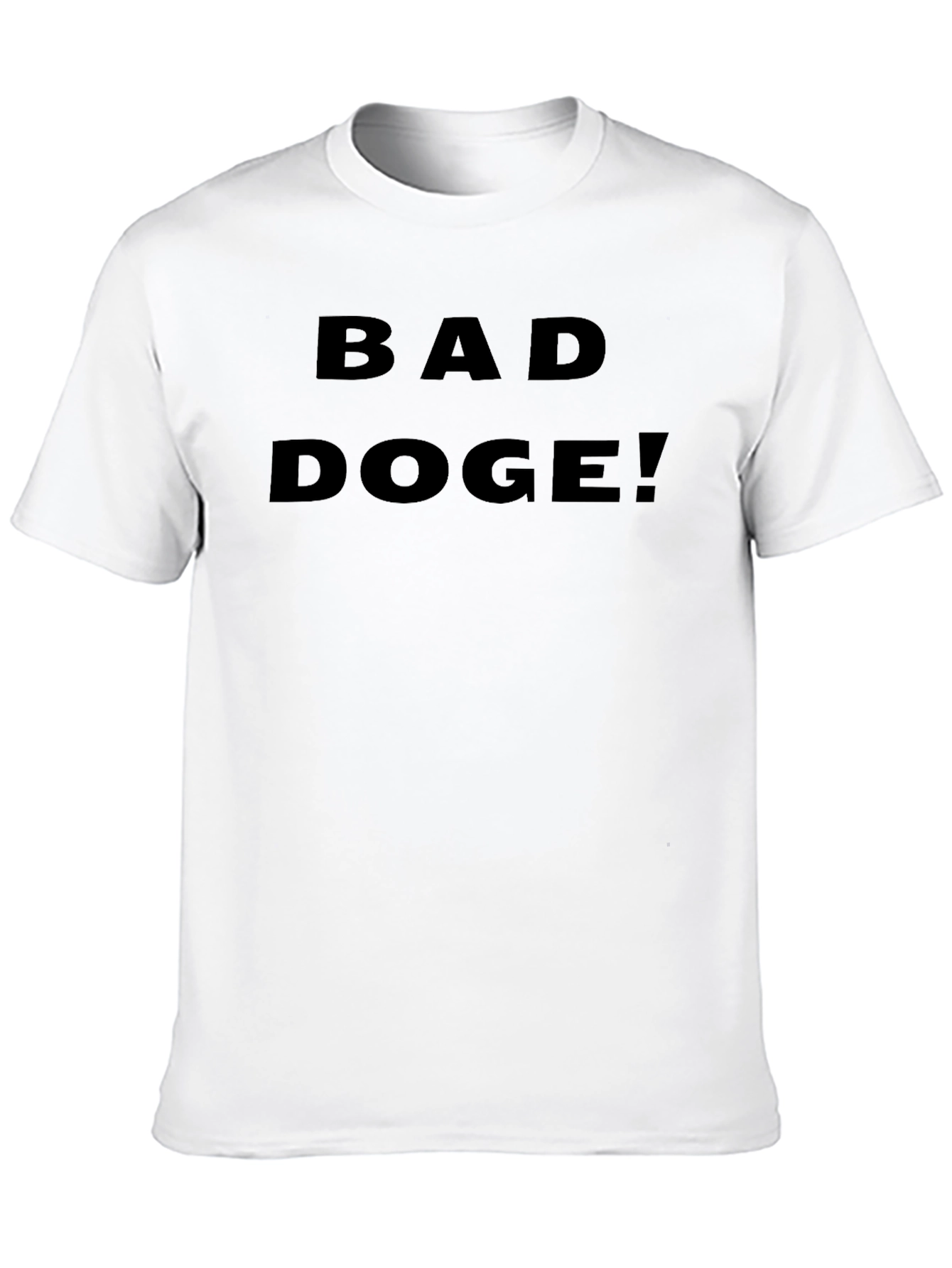 Bad Doge! Graphic T-Shirt - Black