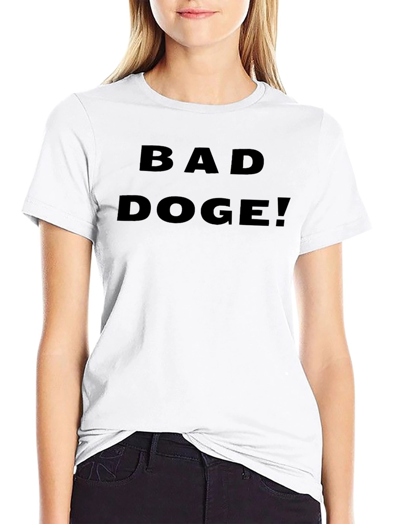 Bad Doge! Graphic T-Shirt - Black