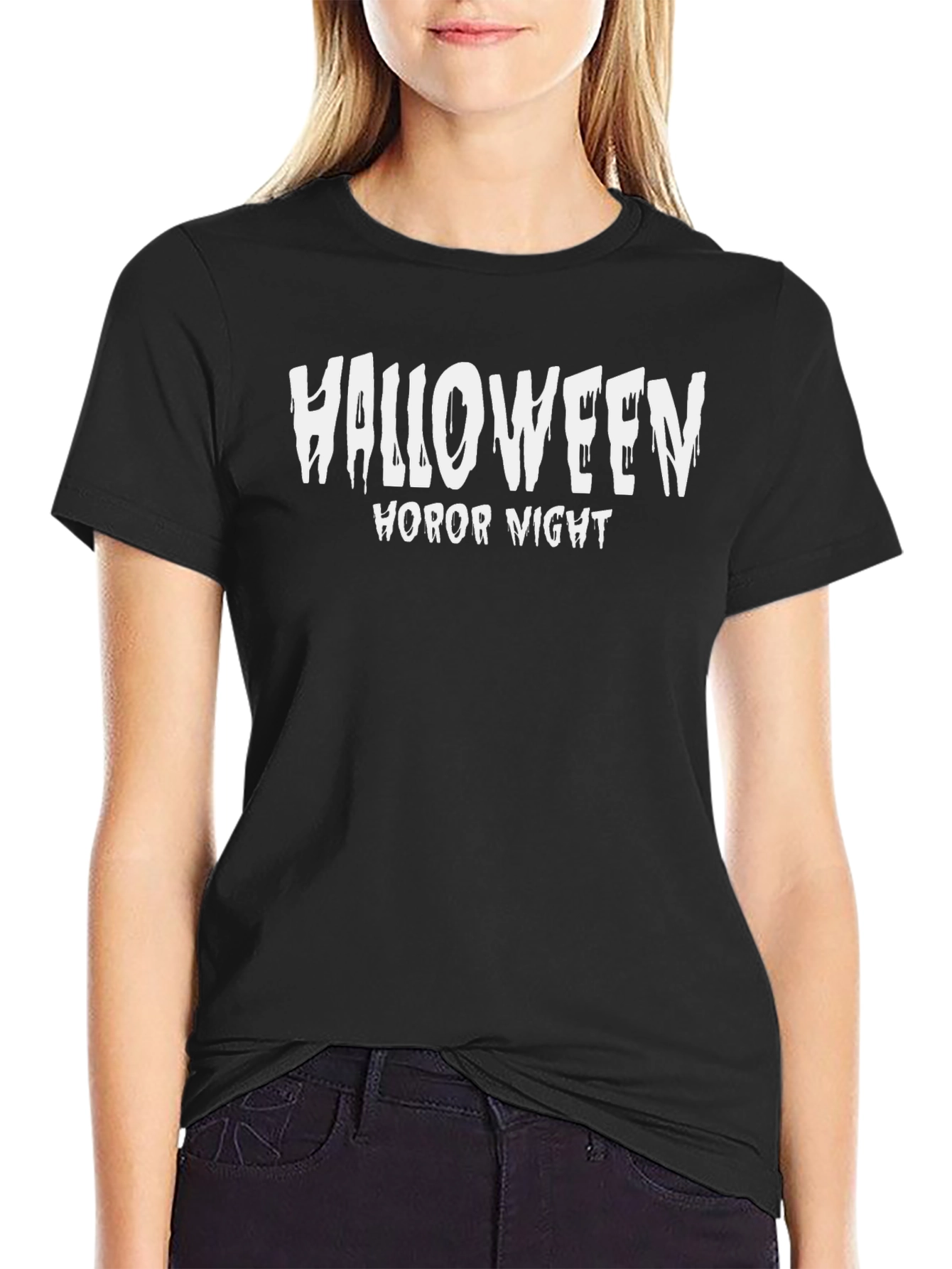 Halloween Horror Night Black T-Shirt