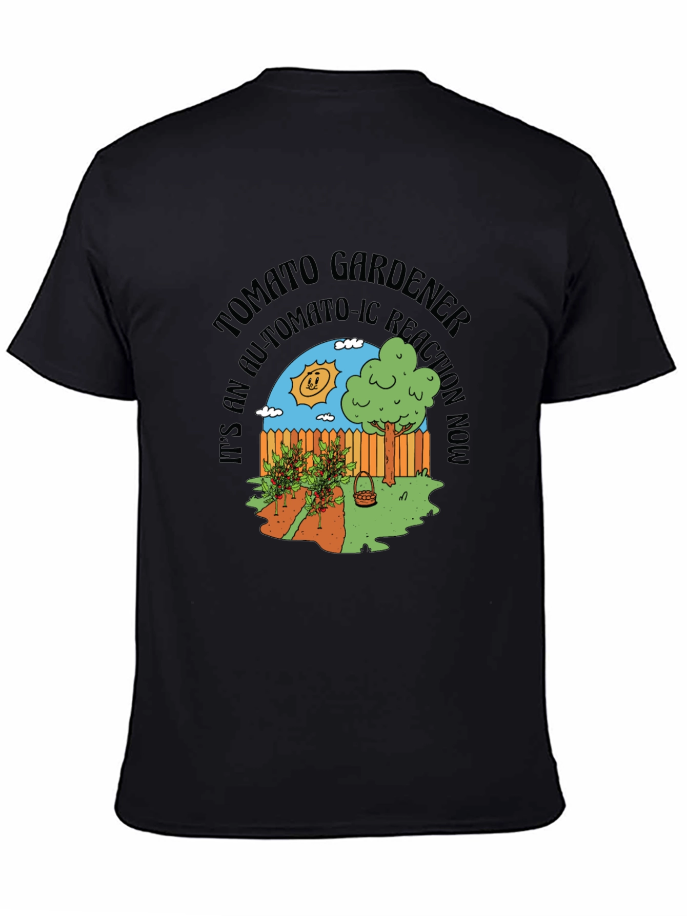 Tomato Gardener T-Shirt: Automa-Tomato-Ic Reaction