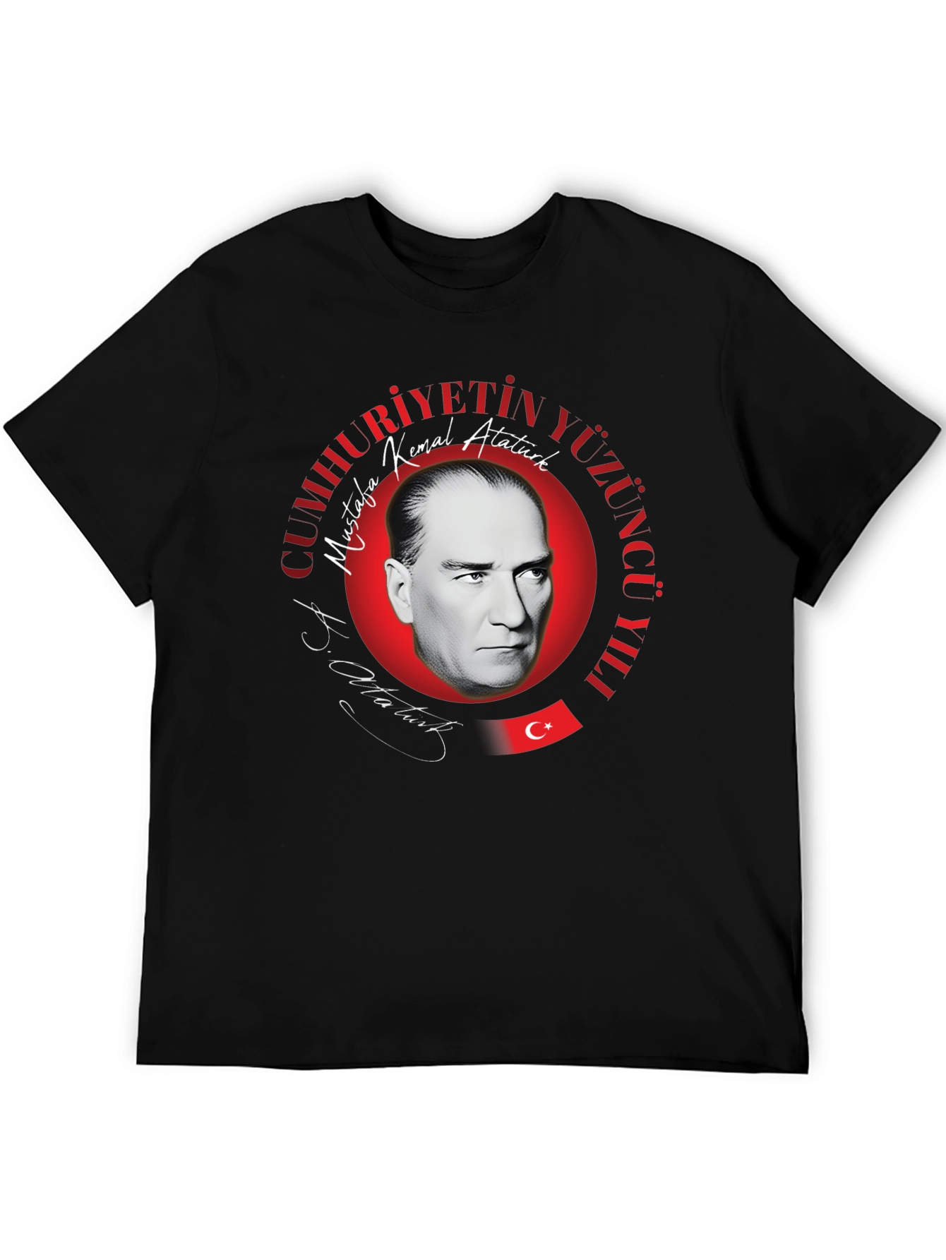 Atatürk Graphic Tee - Turkish Pride Shirt