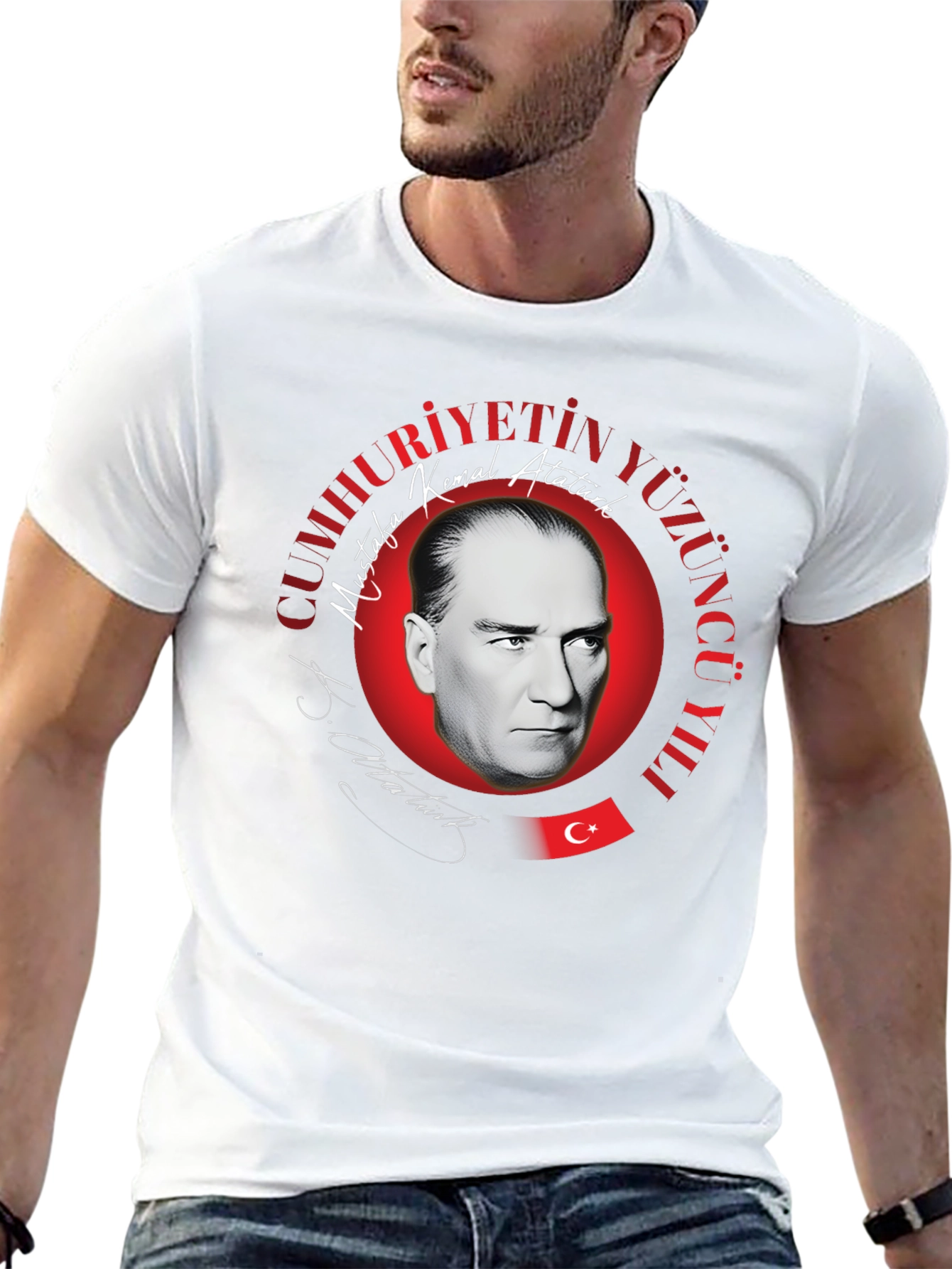 Atatürk Graphic Tee - Turkish Pride Shirt