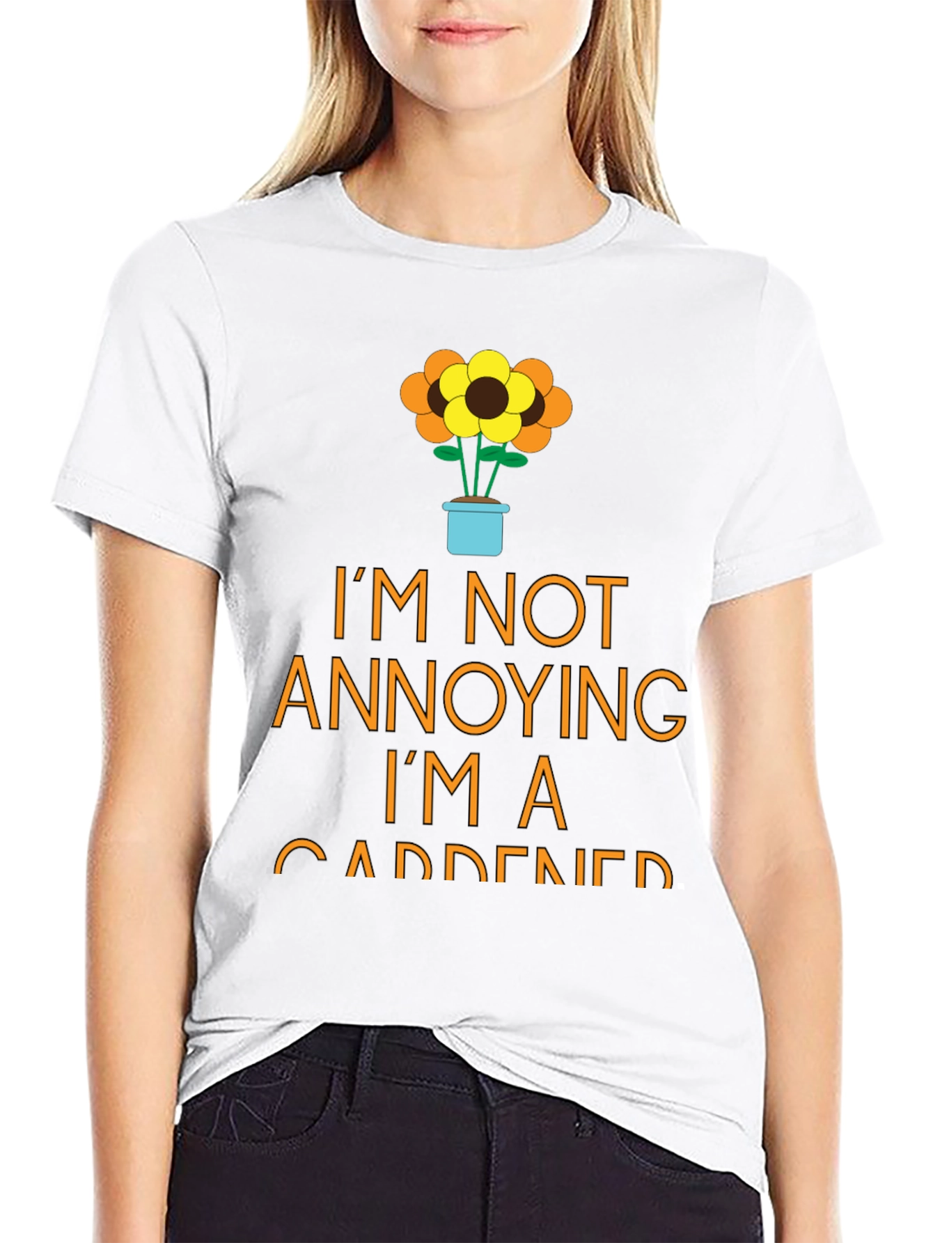 Gardener T-Shirt - Im Not Annoying Funny Garden Tee
