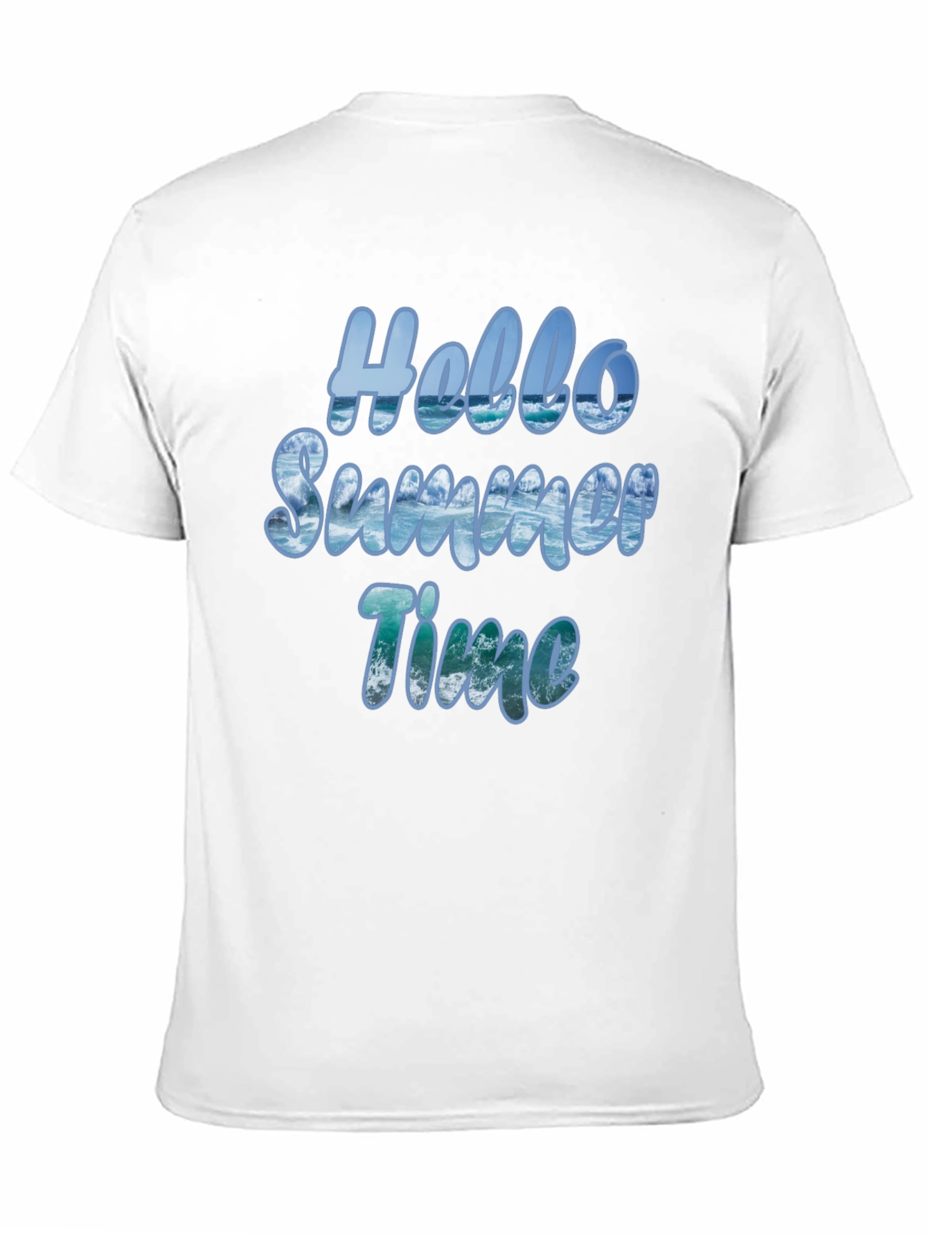 Hello Summer Time Graphic T-Shirt