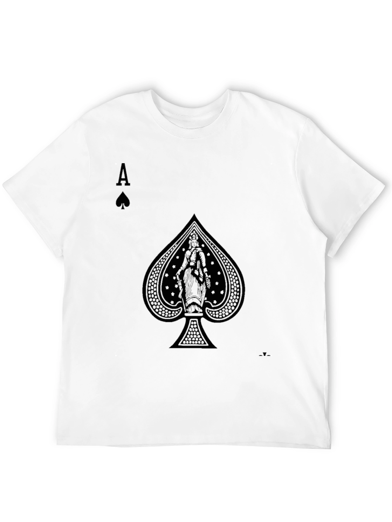 Ace of Spades Graphic Tee - Black