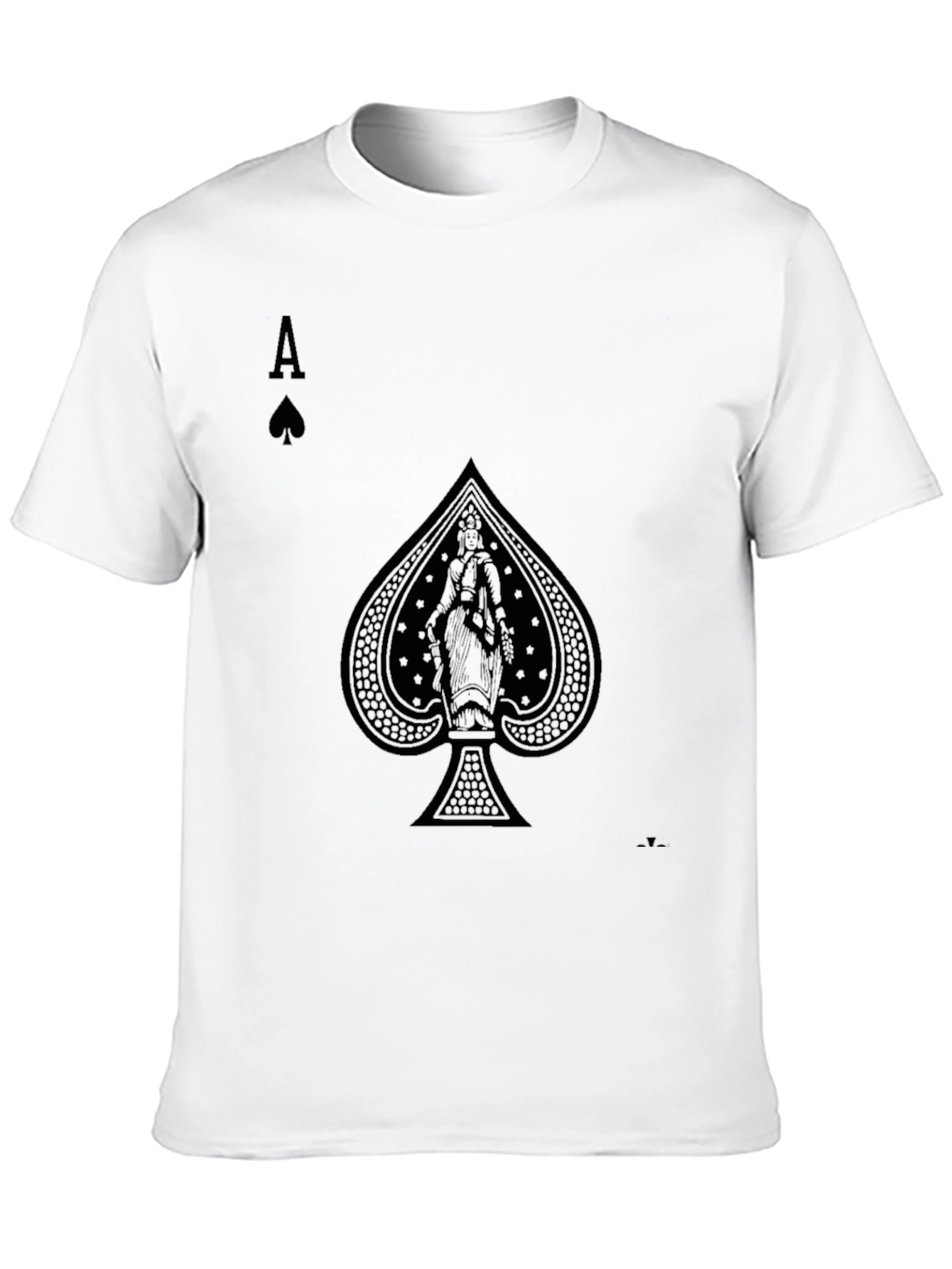 Ace of Spades Graphic Tee - Black