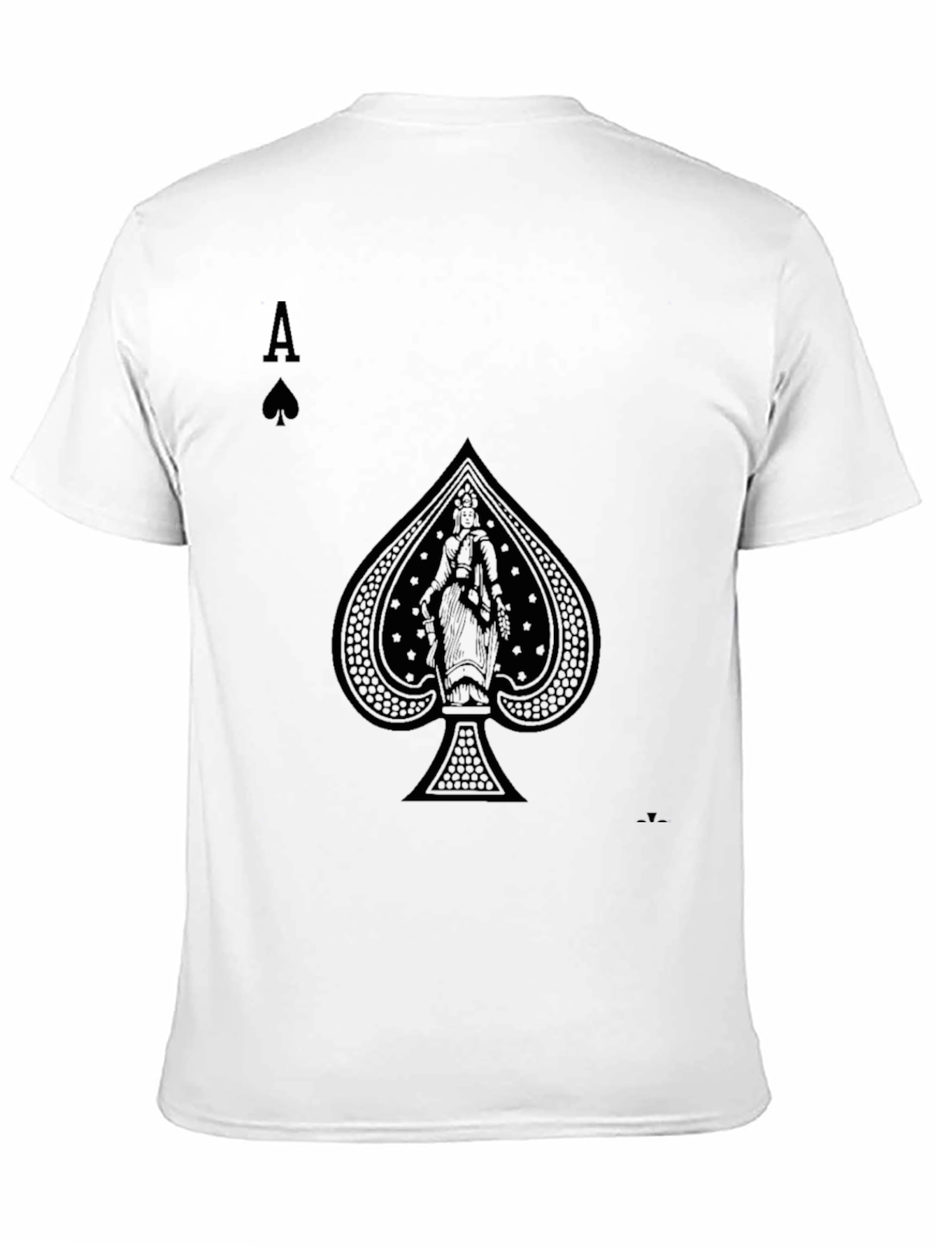 Ace of Spades Graphic Tee - Black