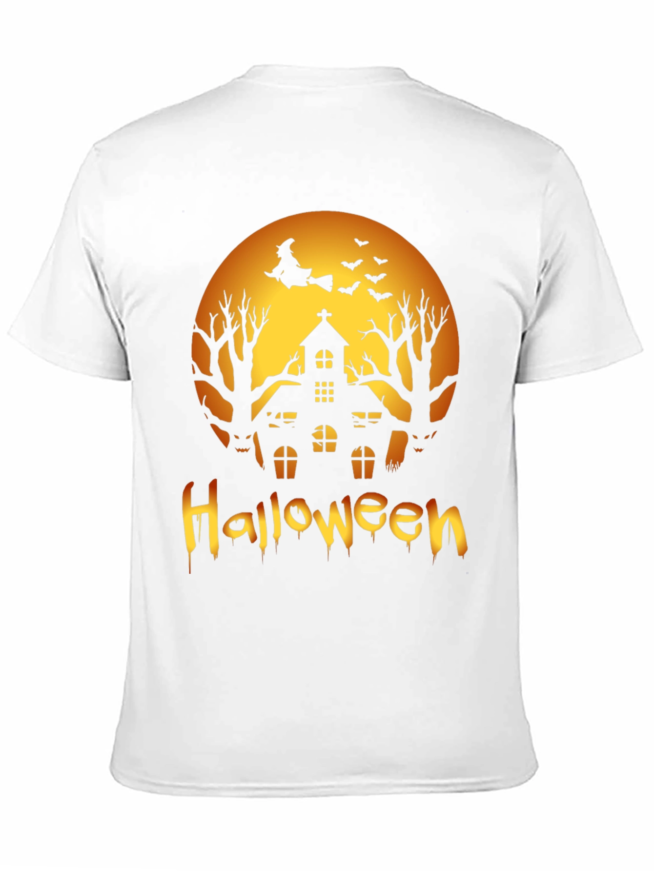 Halloween Spooky House Graphic Tee