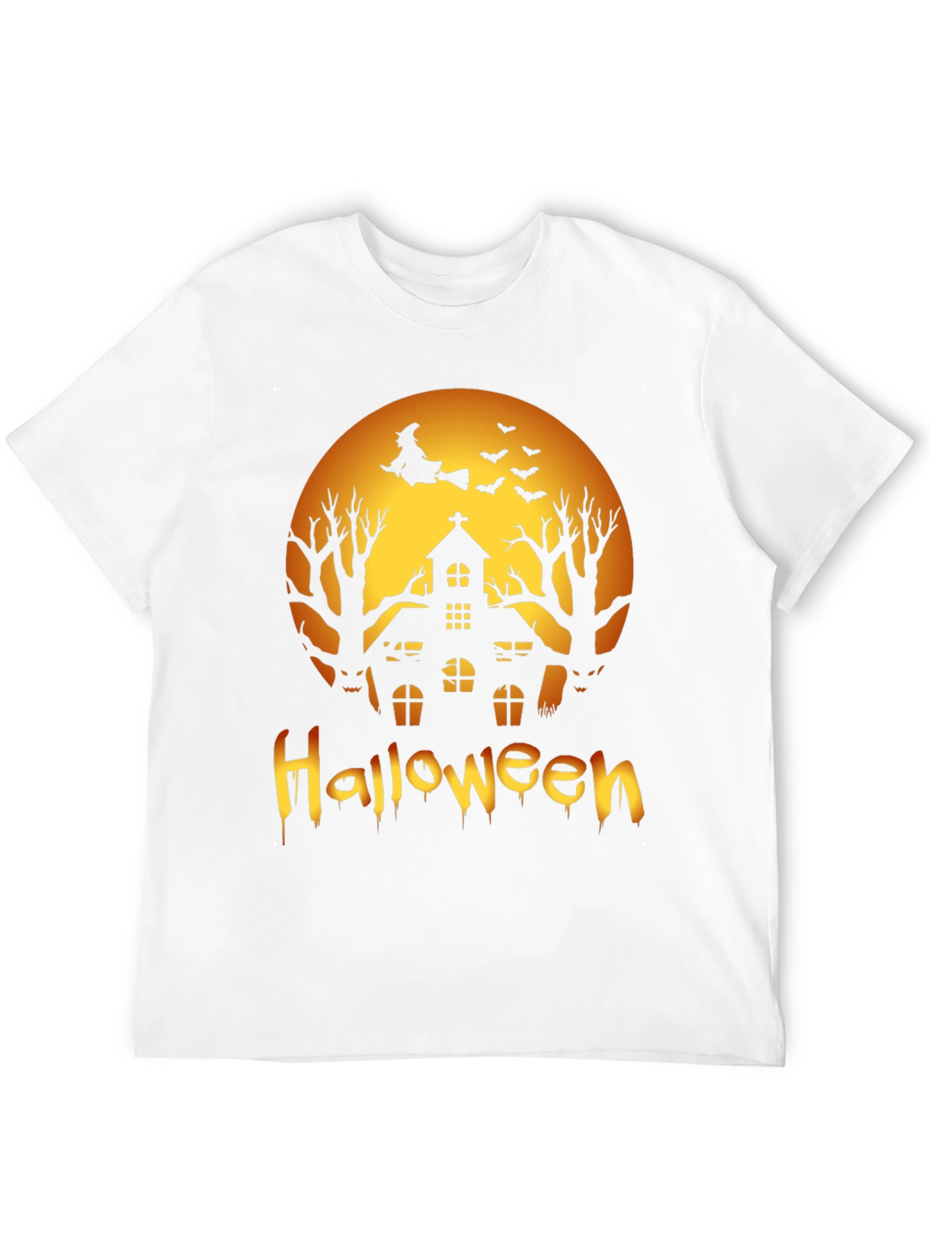 Halloween Spooky House Graphic Tee