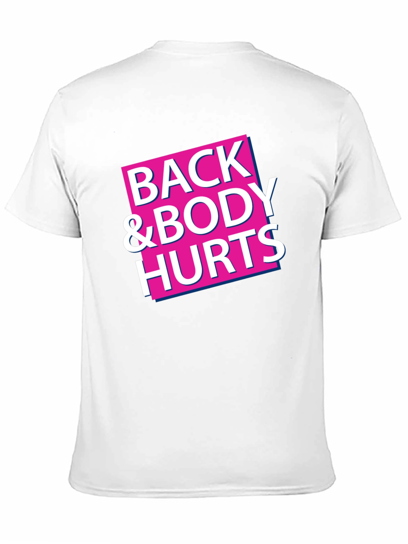 Back & Body Hurts Graphic Tee - Black