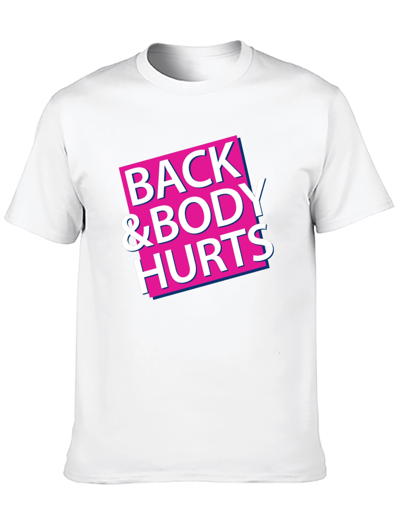 Back & Body Hurts Graphic Tee - Black