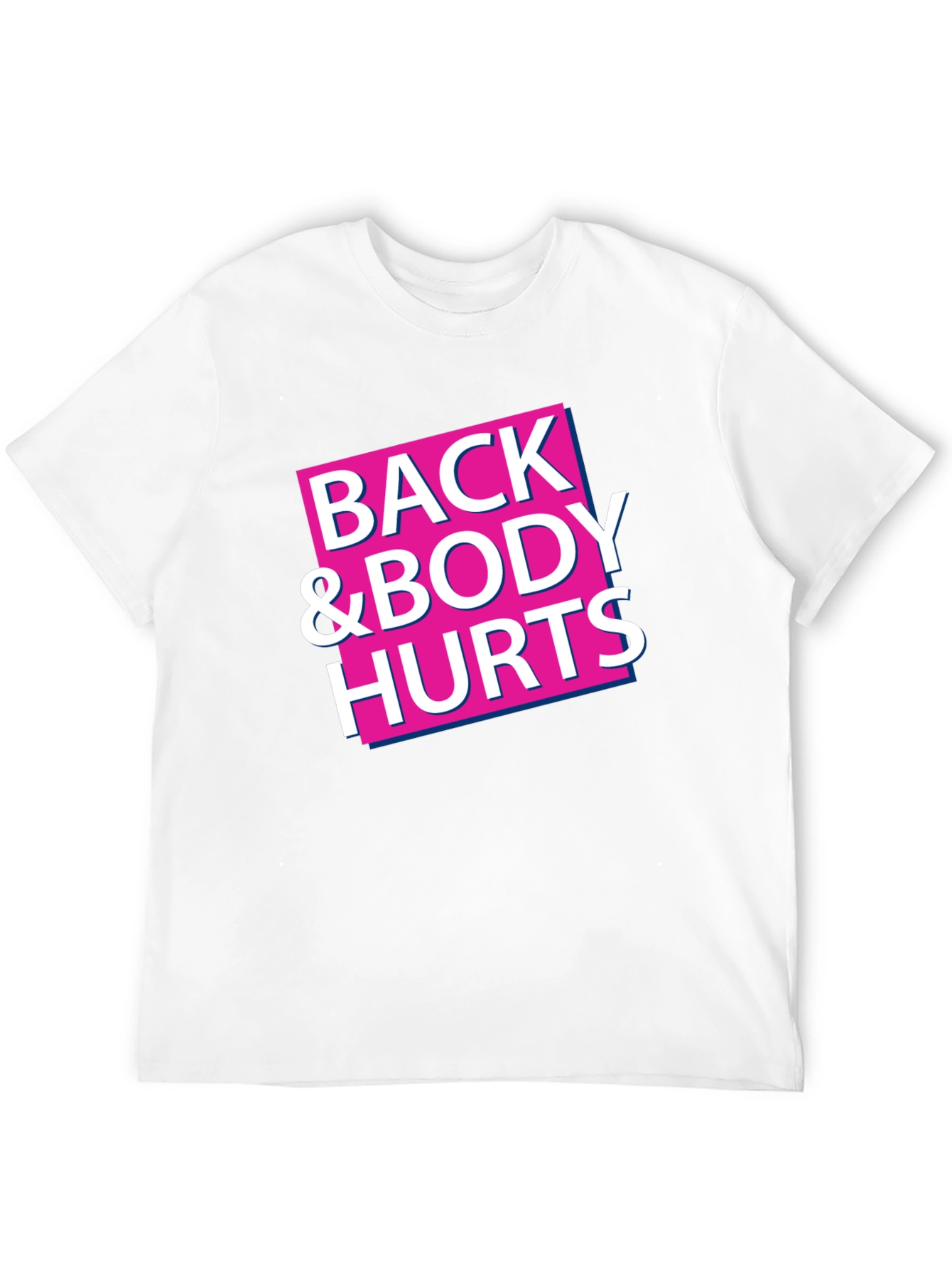 Back & Body Hurts Graphic Tee - Black