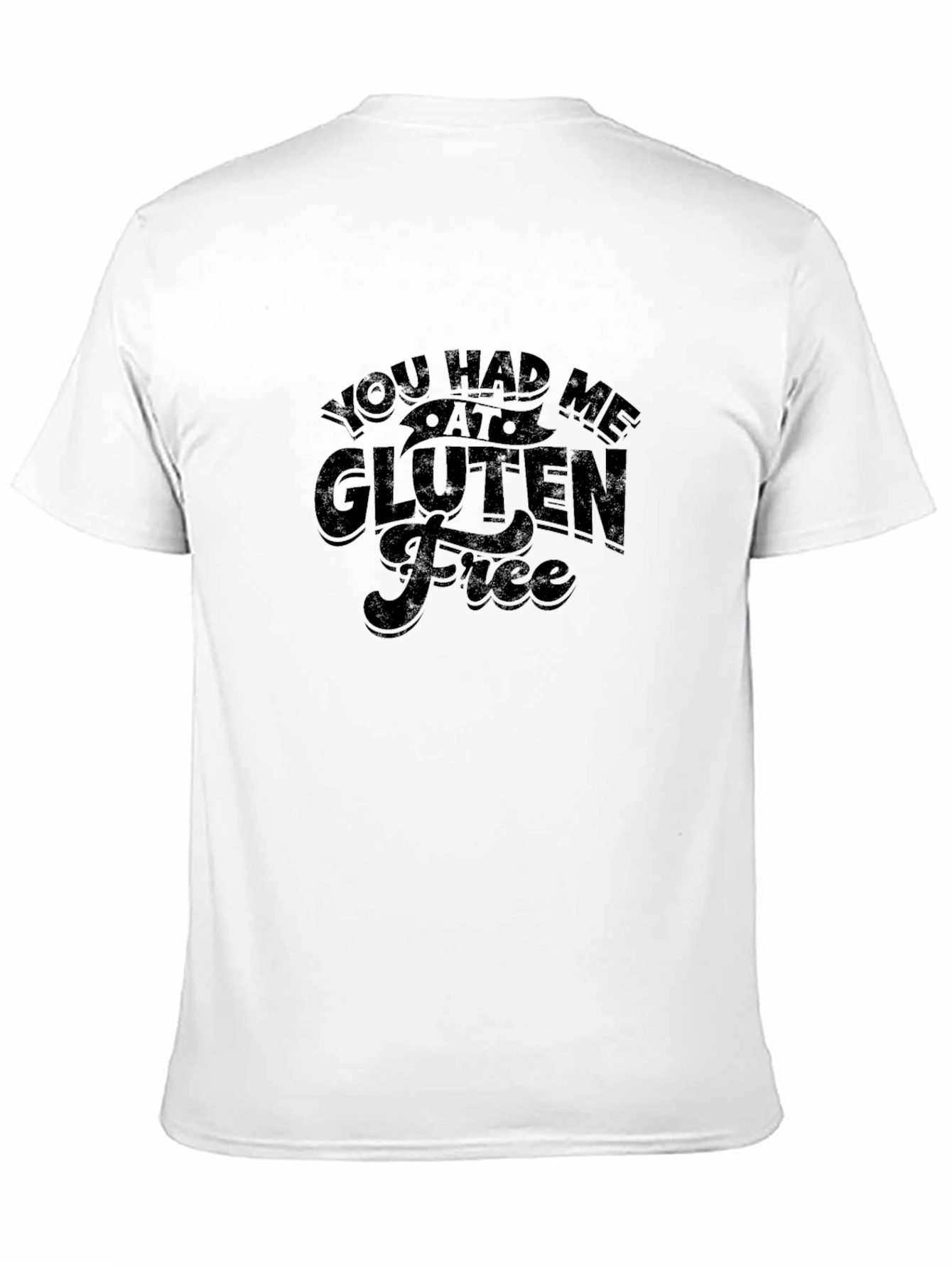 Gluten Free Graphic Tee - Black T-Shirt