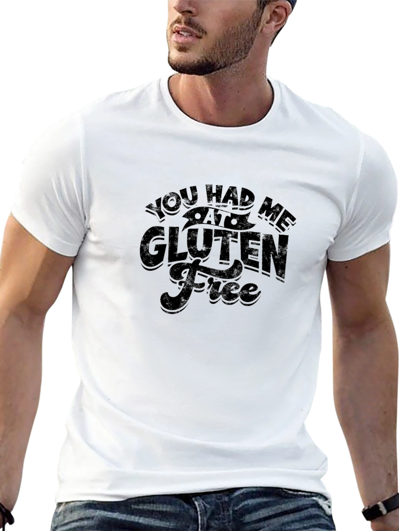 Gluten Free Graphic Tee - Black T-Shirt