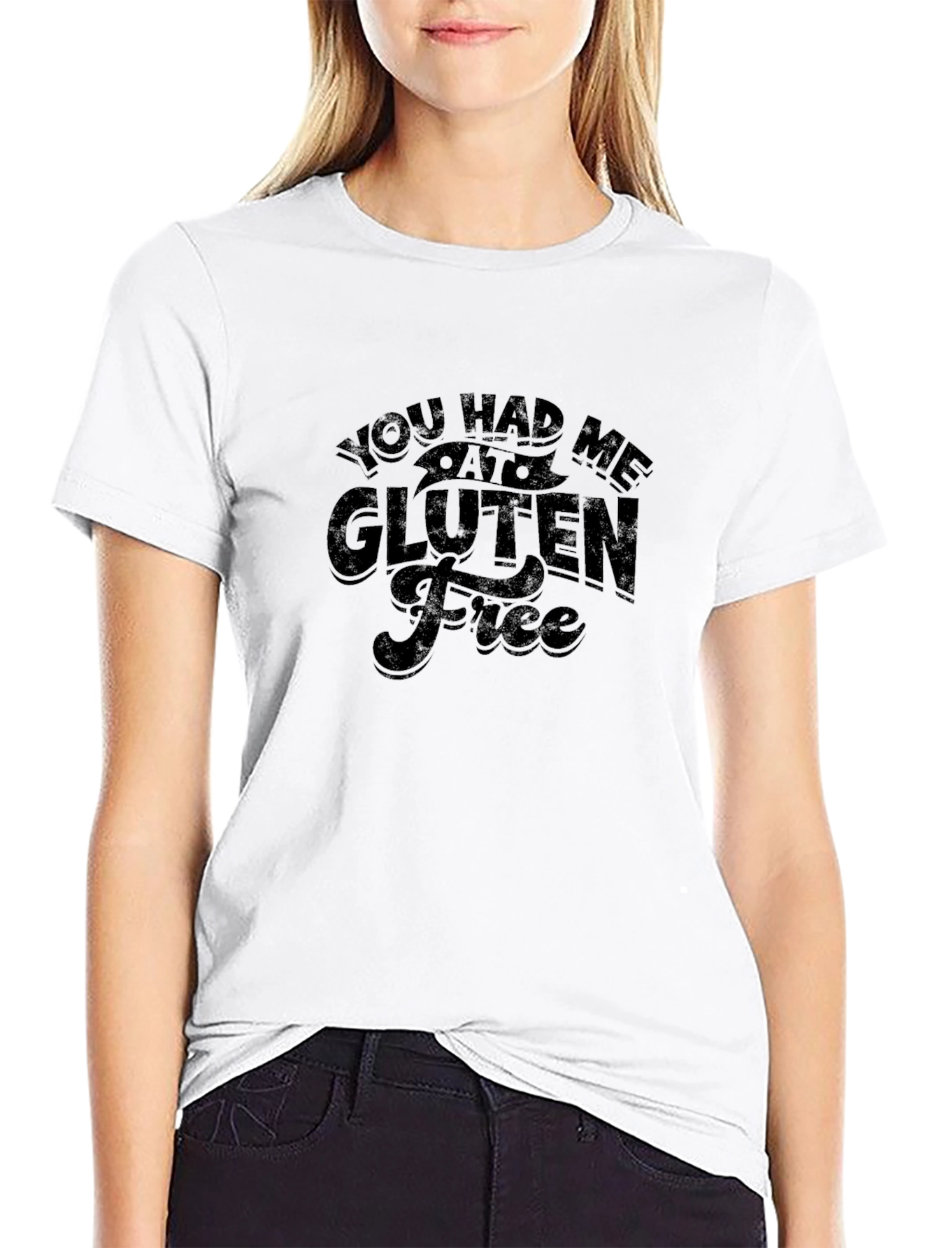 Gluten Free Graphic Tee - Black T-Shirt