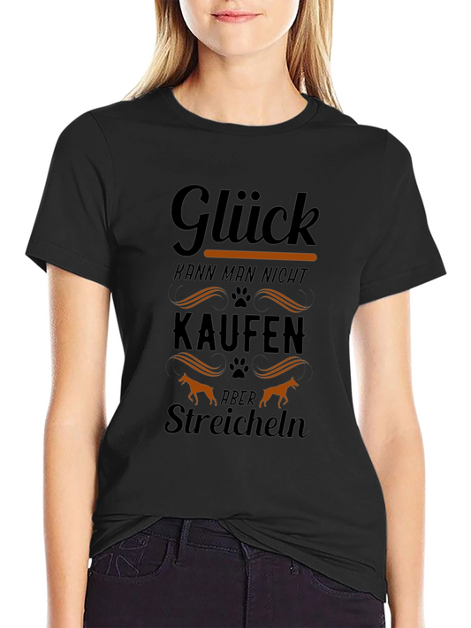 Glück Kann Man Nicht Kaufen Mens Black Graphic Tee