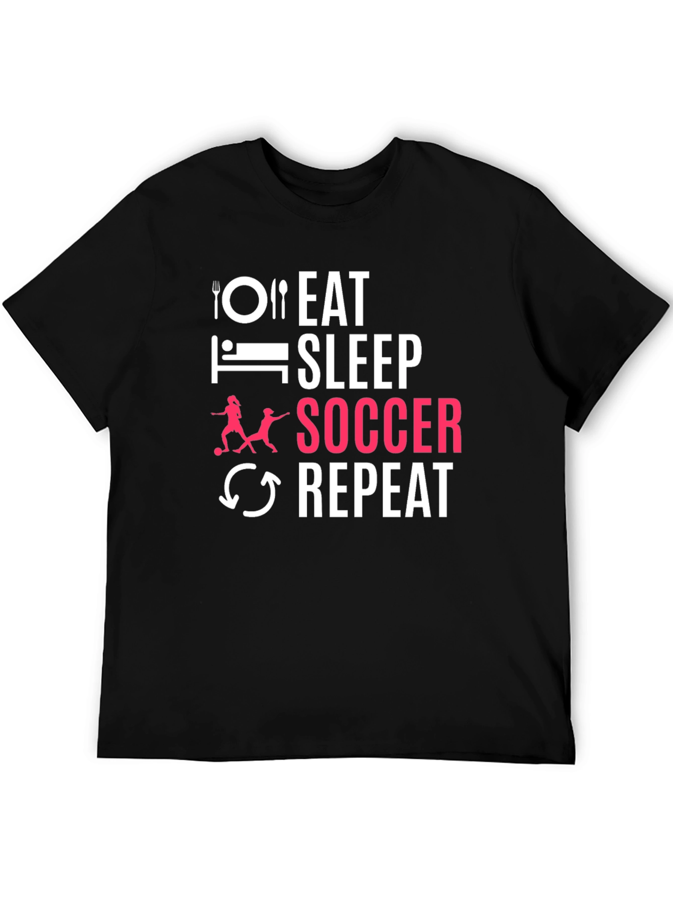 Eat Sleep Soccer Repeat T-Shirt