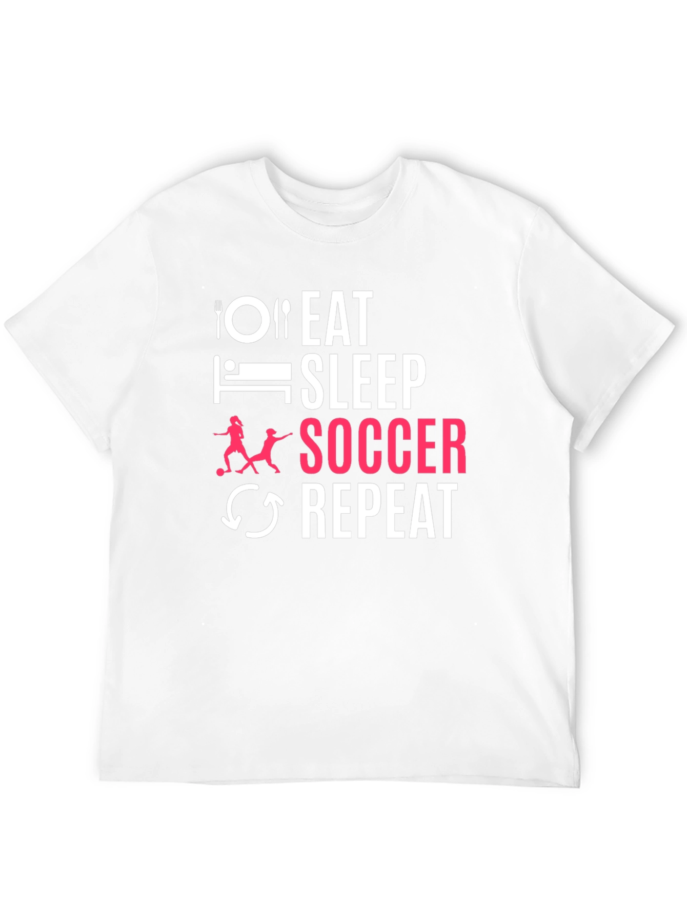 Eat Sleep Soccer Repeat T-Shirt