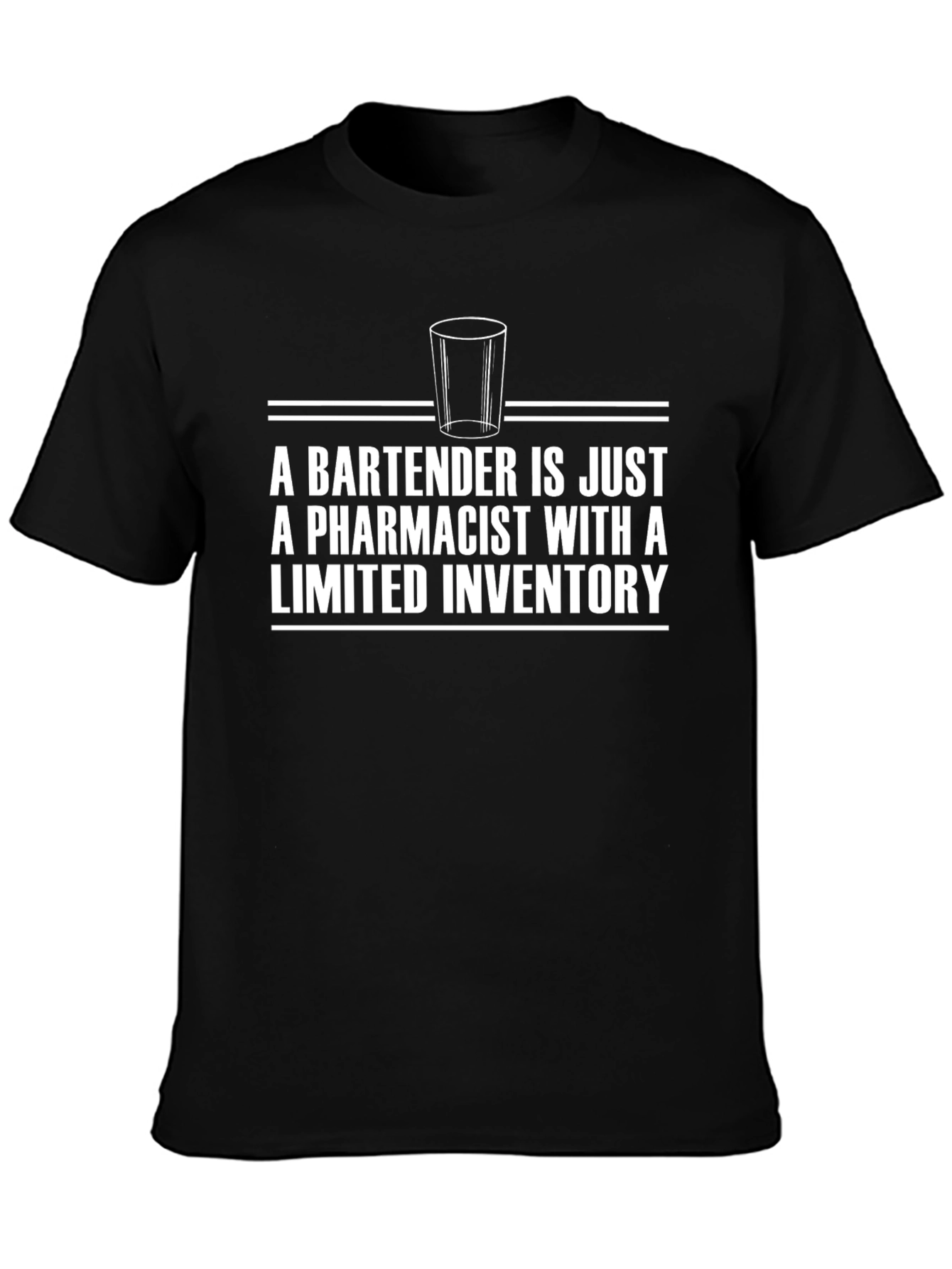 Bartender Humor Tee: Limited Inventory