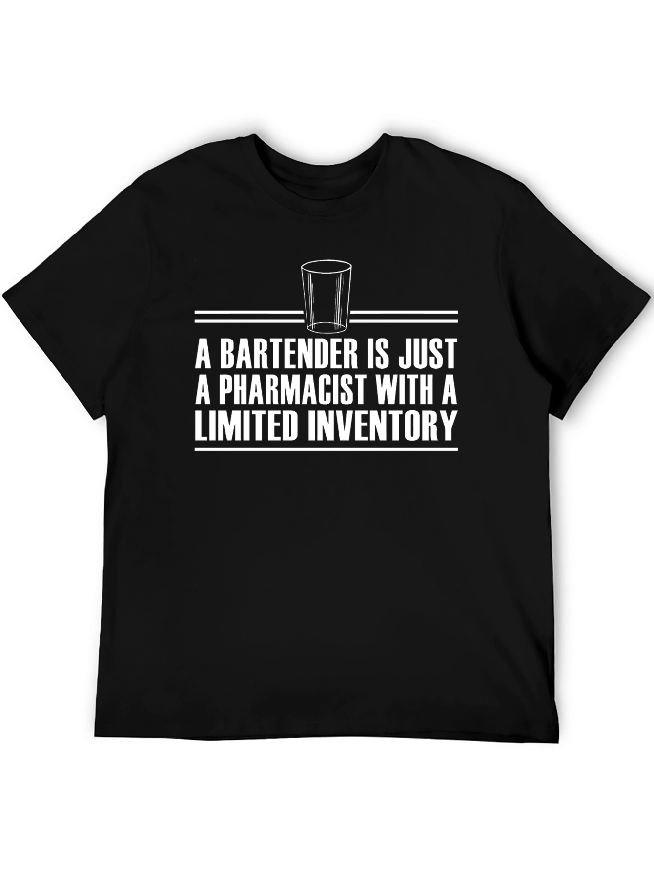 Bartender Humor Tee: Limited Inventory