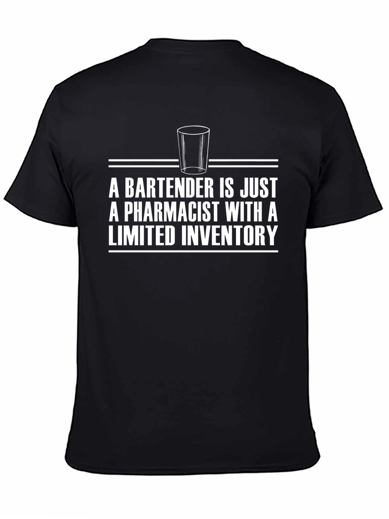 Bartender Humor Tee: Limited Inventory