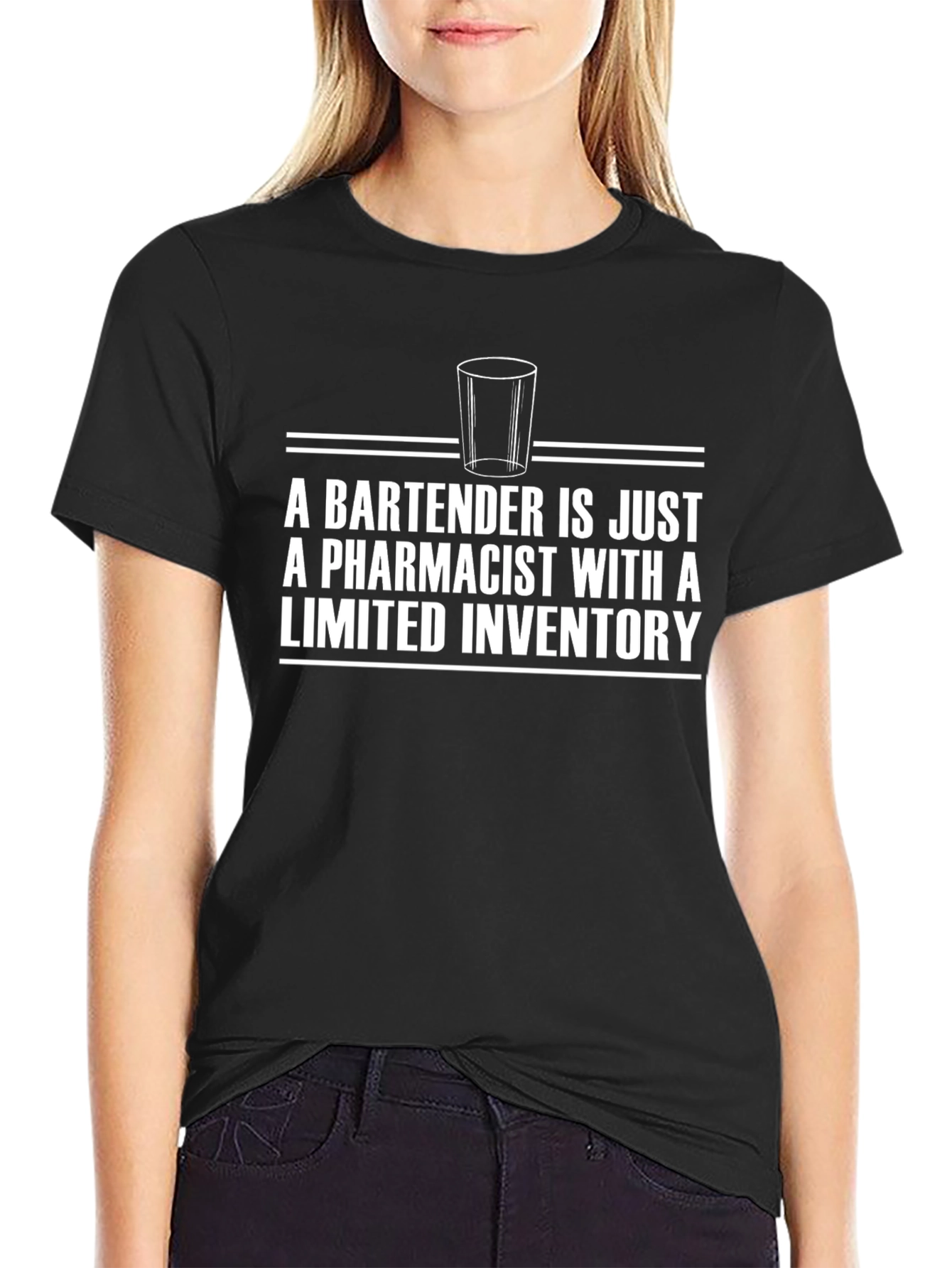Bartender Humor Tee: Limited Inventory