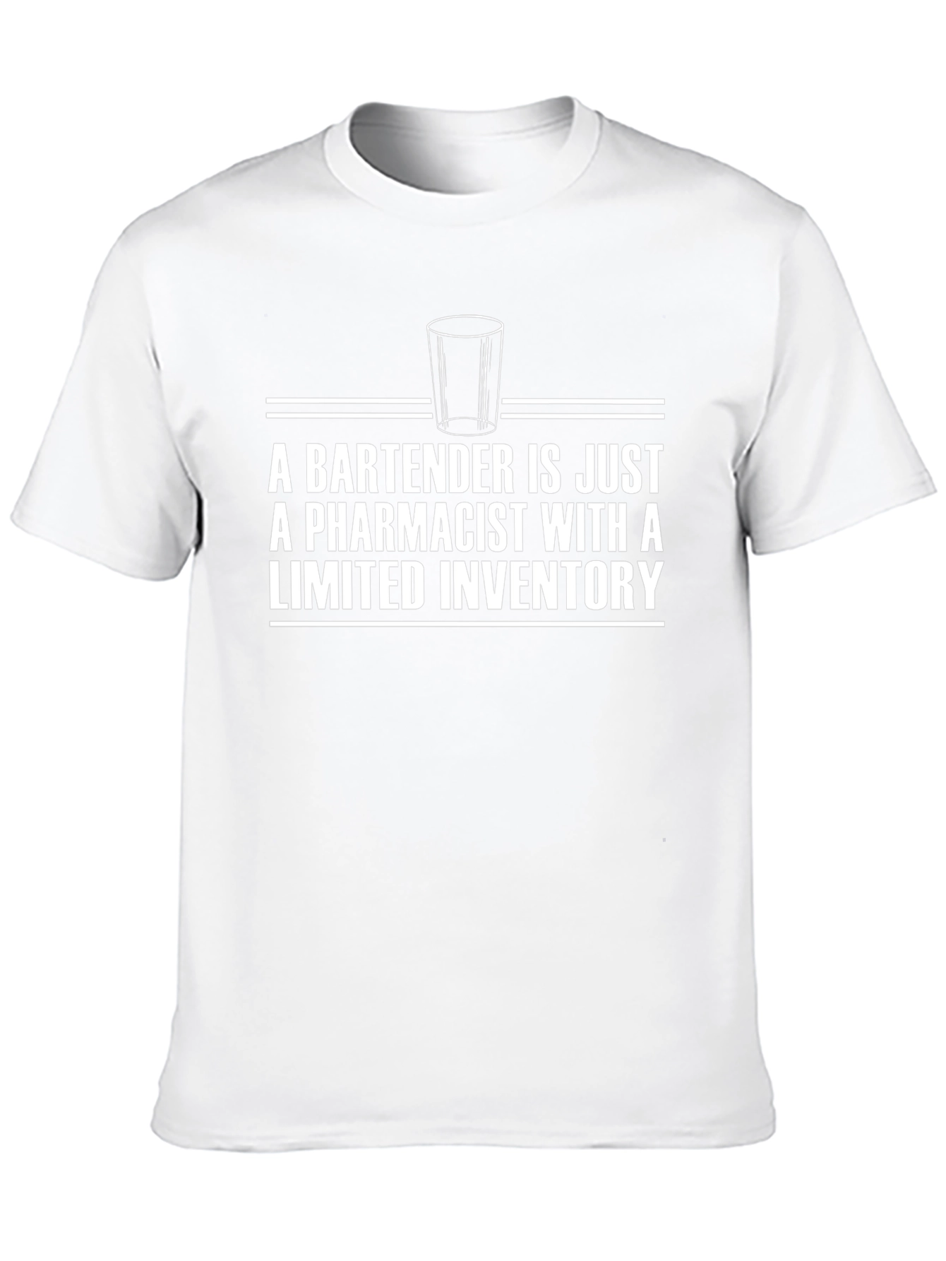 Bartender Humor Tee: Limited Inventory