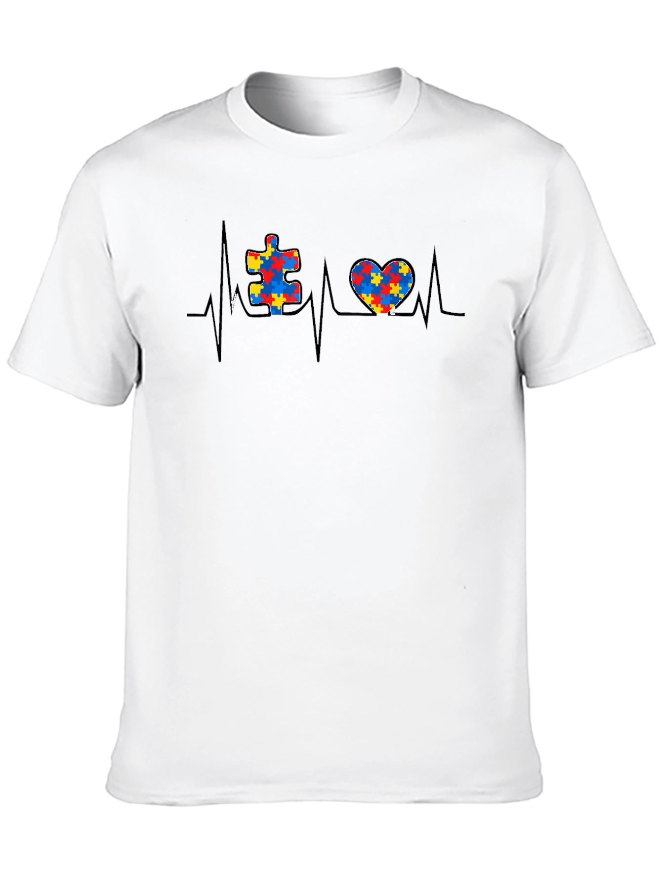 Autism Awareness Heartbeat T-Shirt