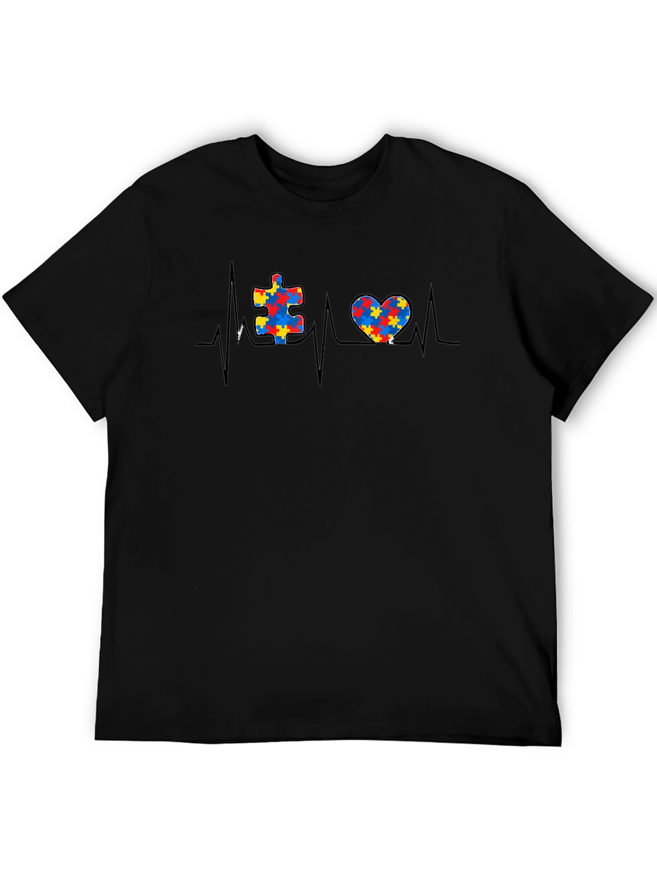 Autism Awareness Heartbeat T-Shirt