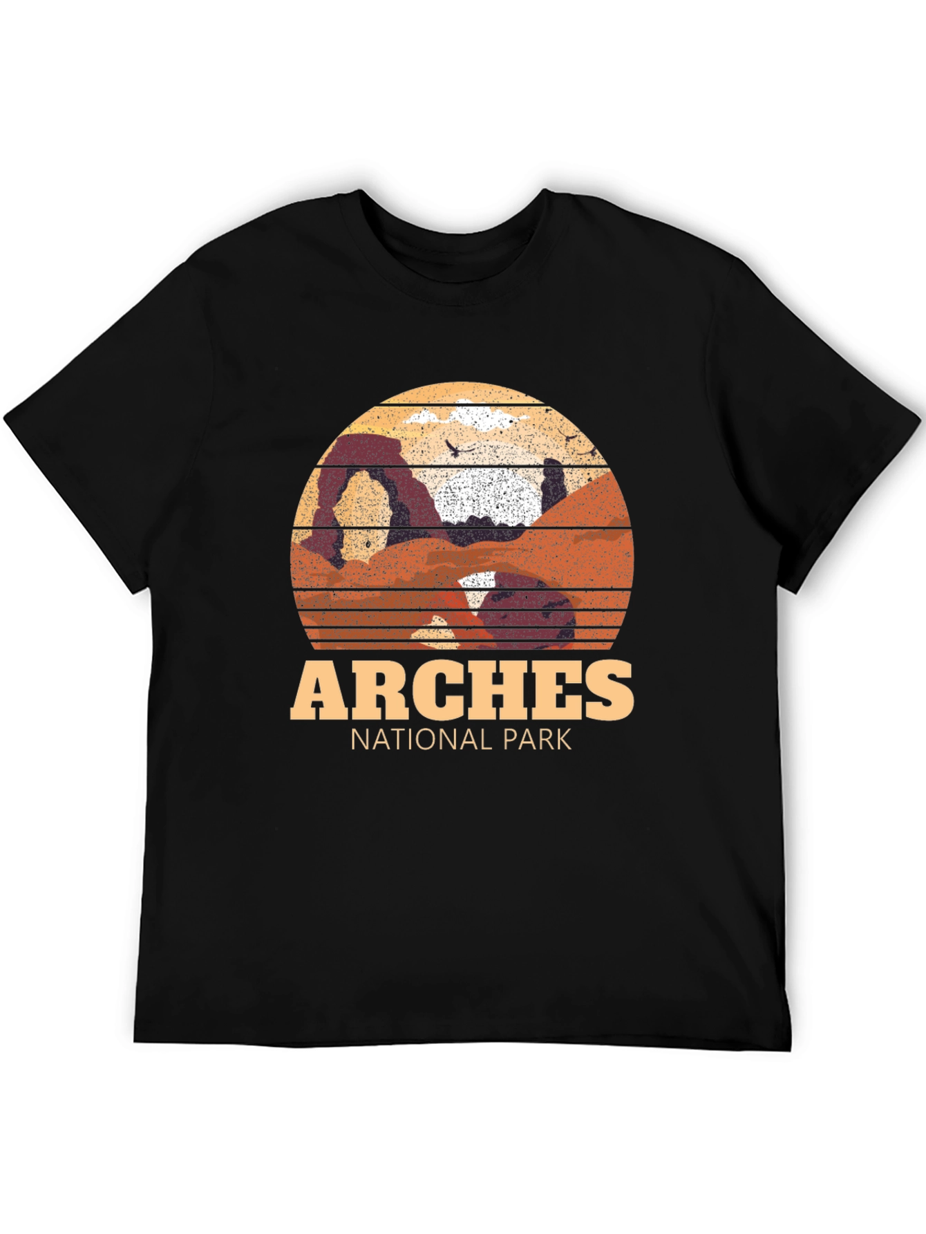 Arches National Park Graphic Tee - Black