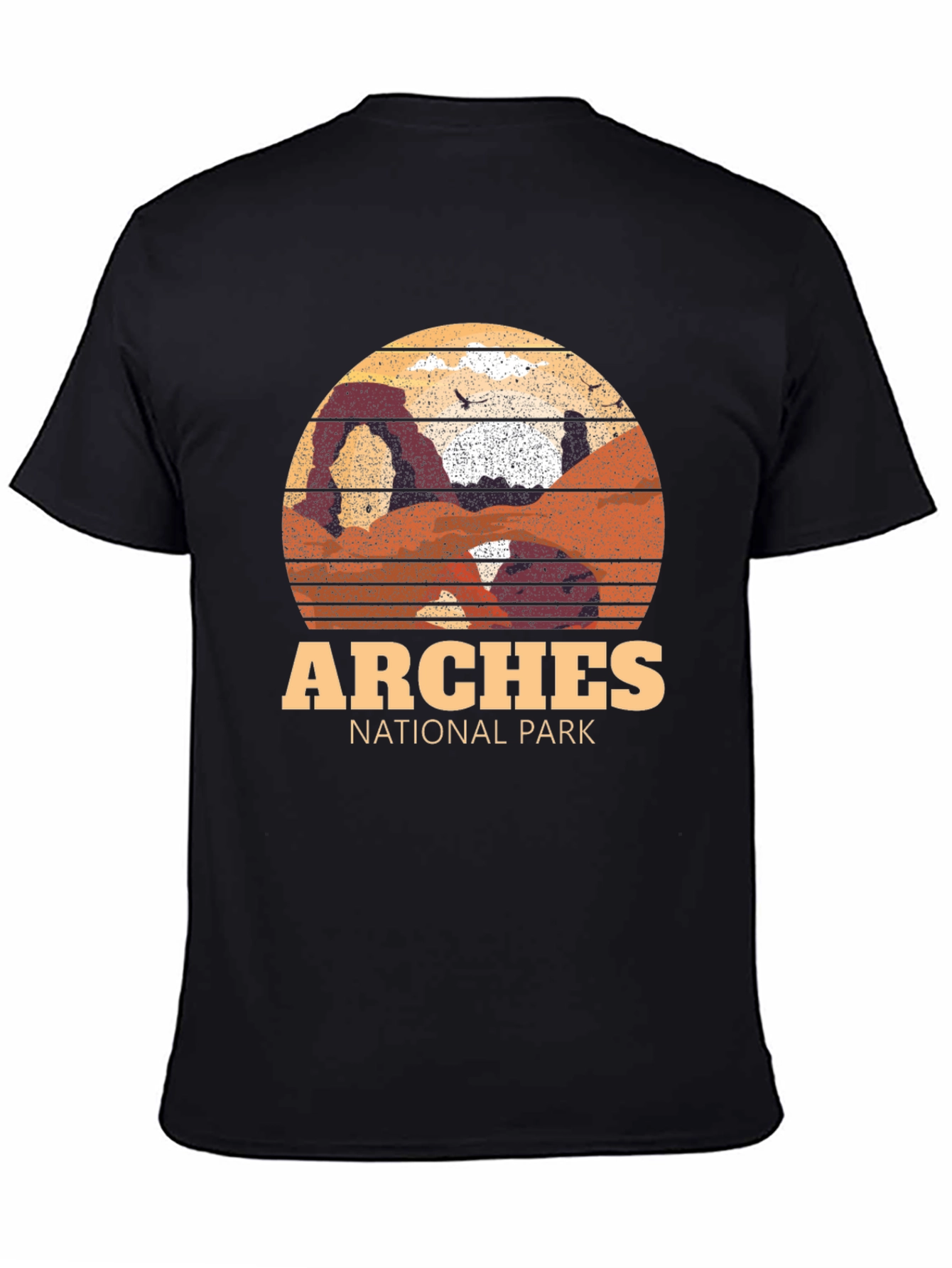 Arches National Park Graphic Tee - Black