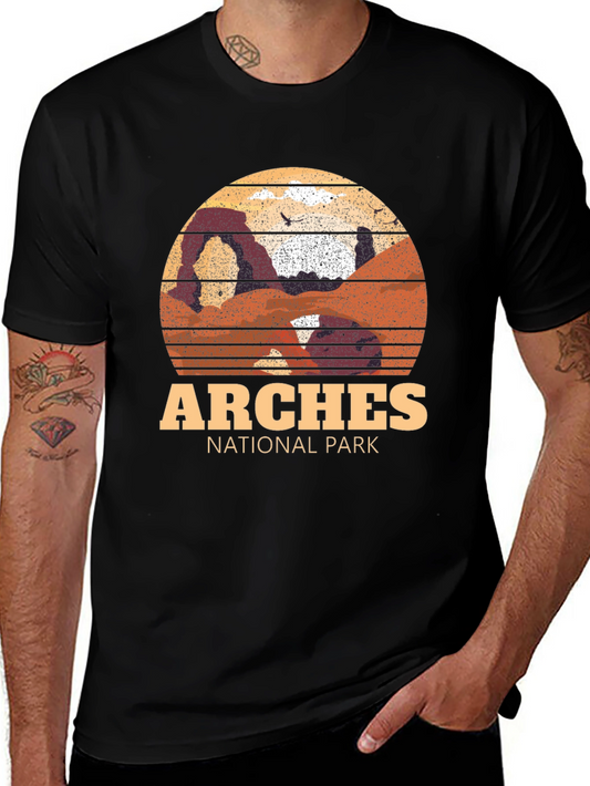 Arches National Park Graphic Tee - Black