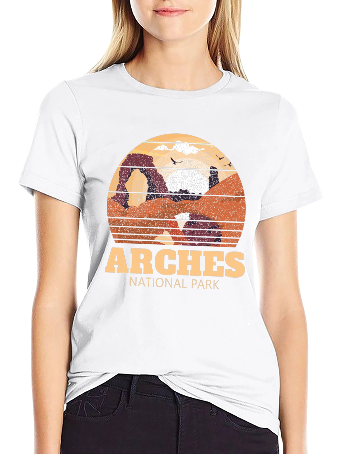 Arches National Park Graphic Tee - Black