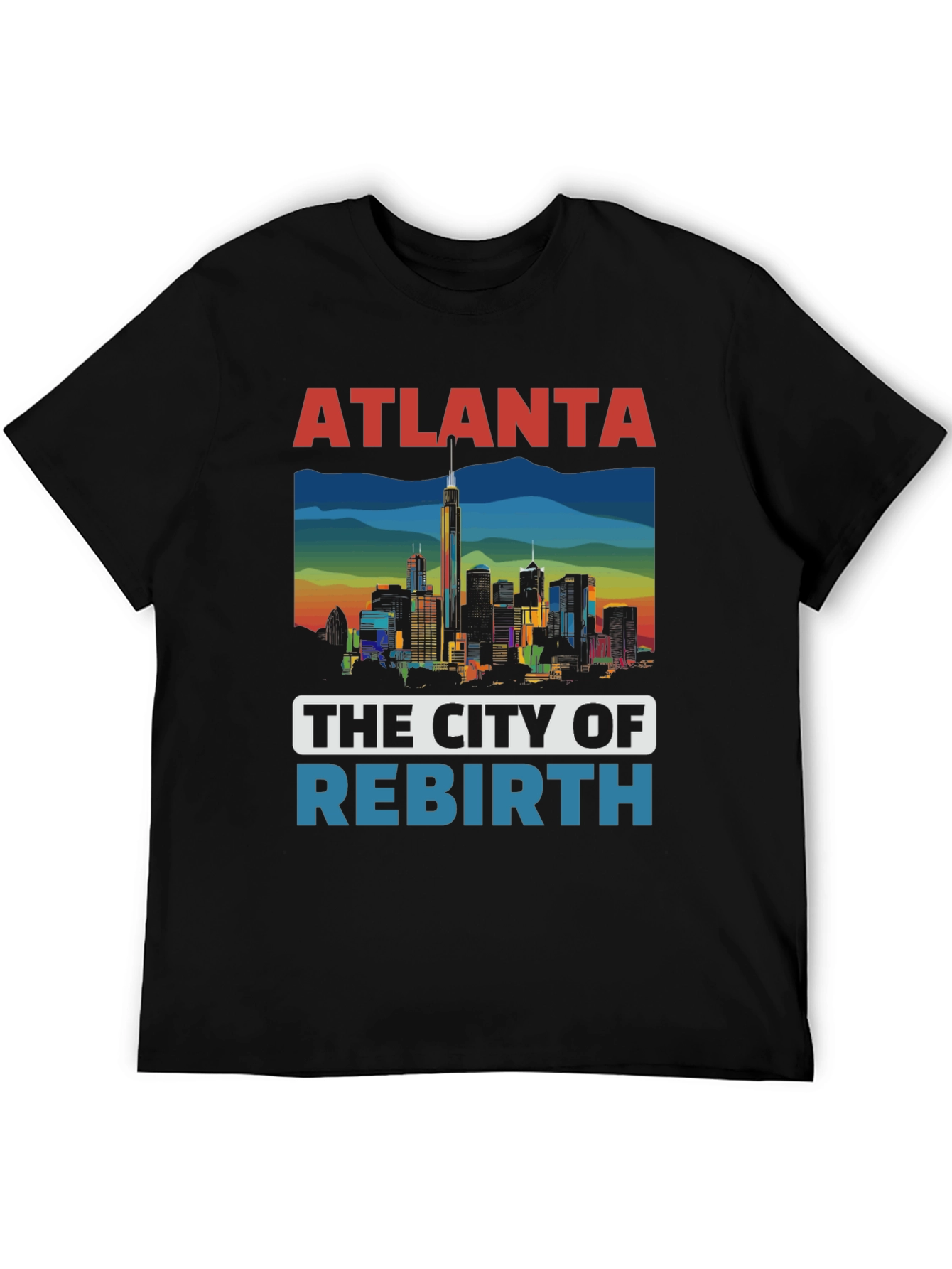 Atlanta City of Rebirth Graphic T-Shirt