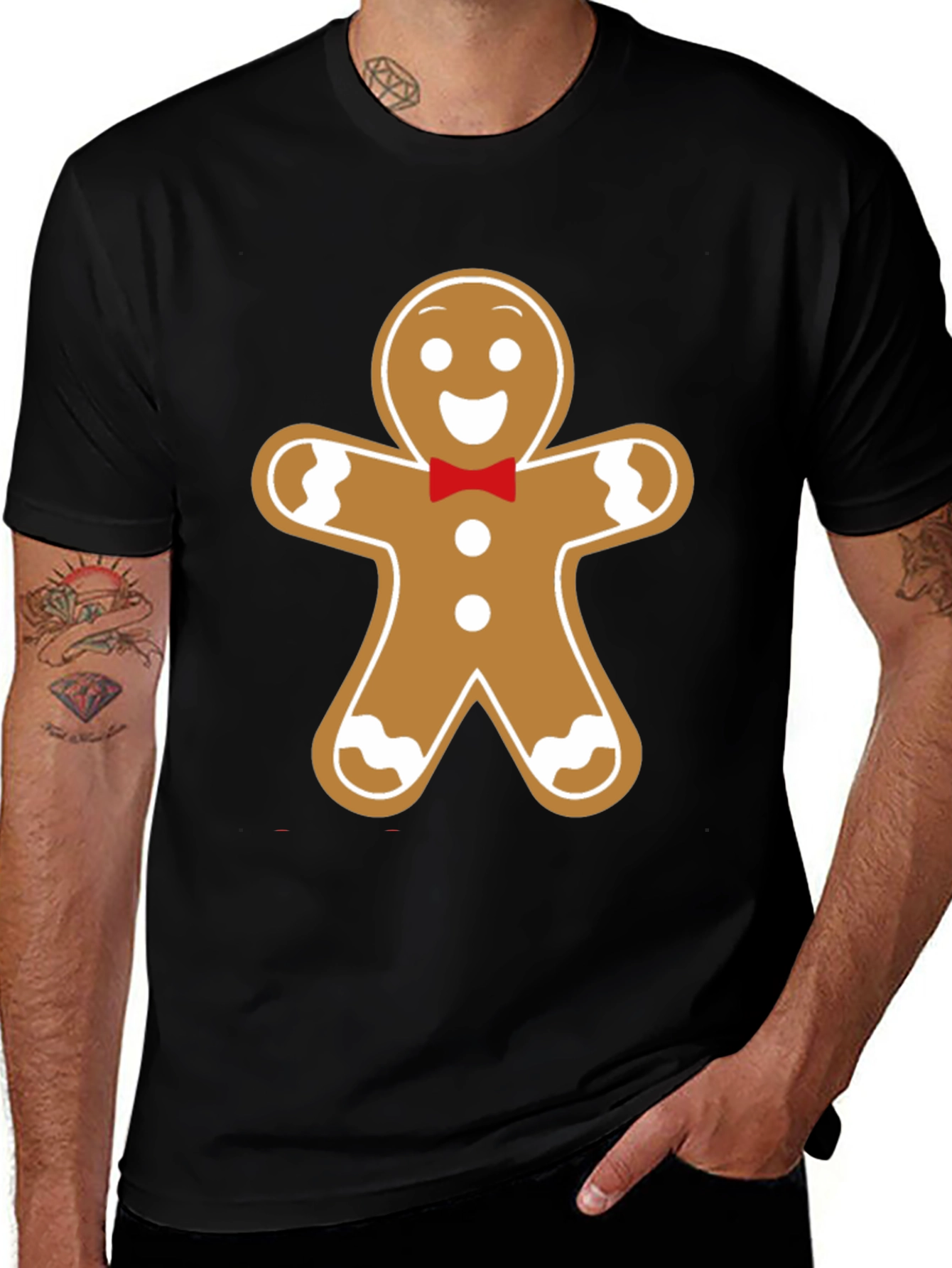 Gingerbread Man Christmas T-Shirt