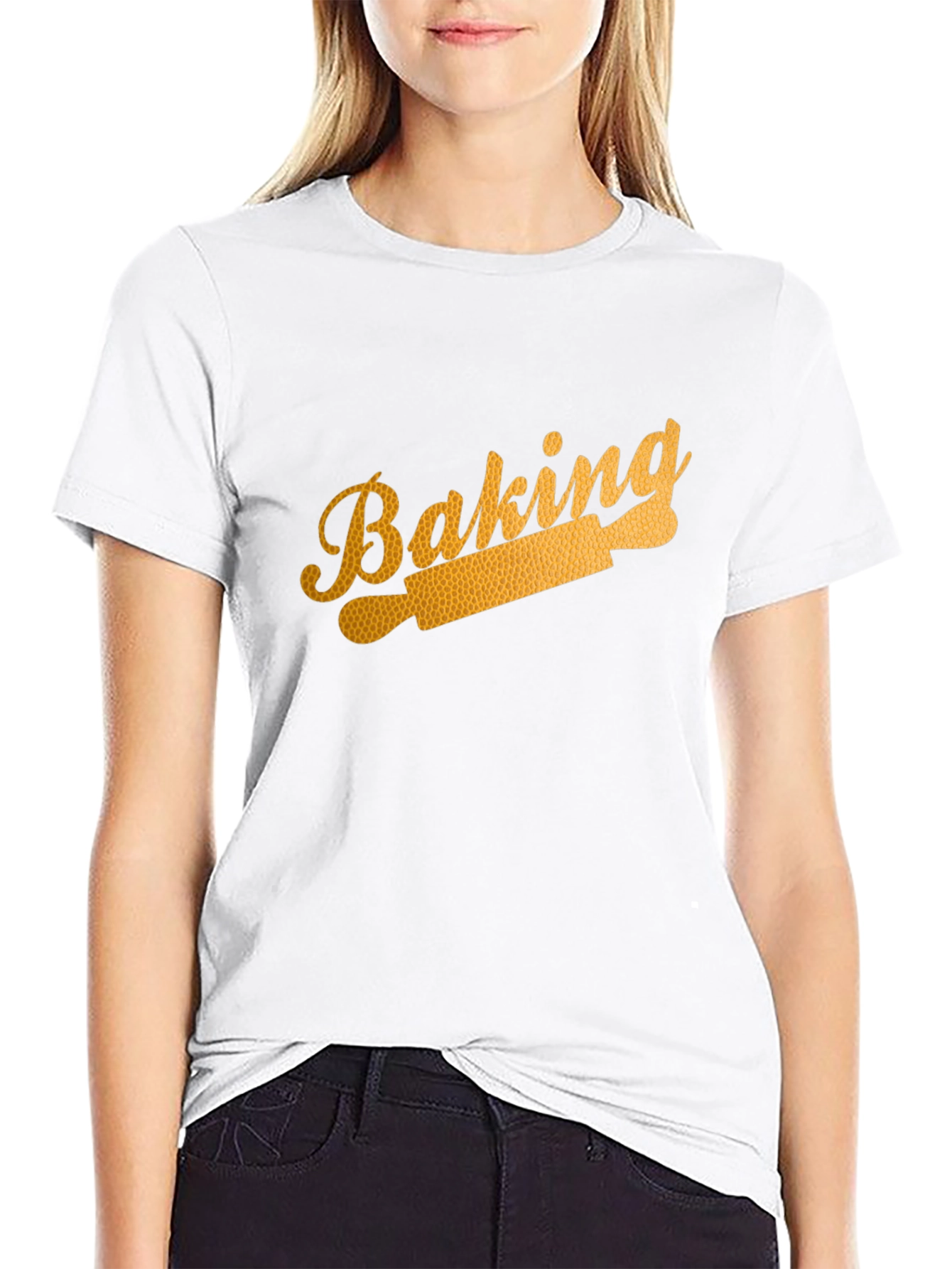 Baking Rolling Pin Graphic Tee - Stylish Bakers Shirt