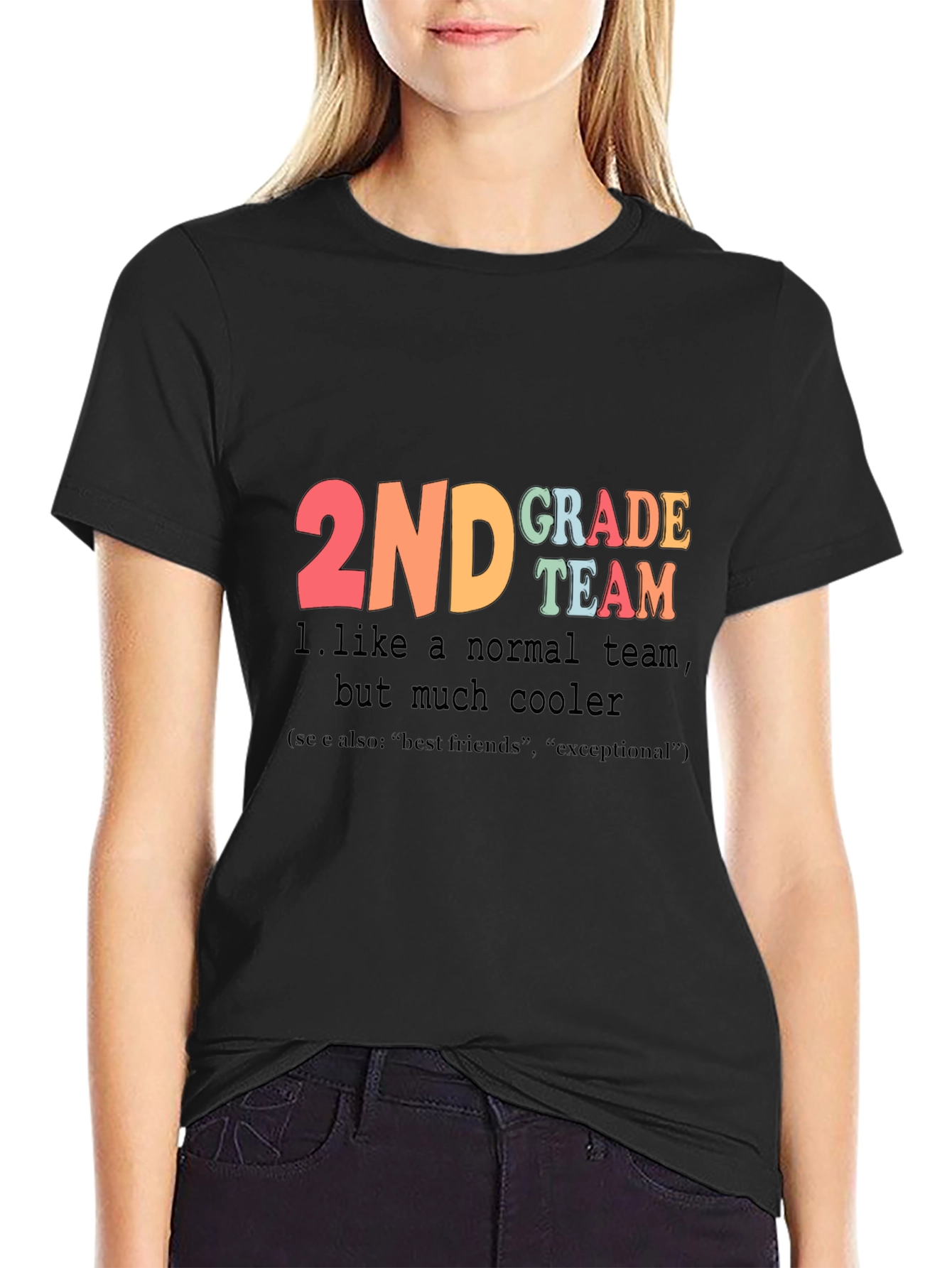 2nd Grade Teacher Team T-Shirt