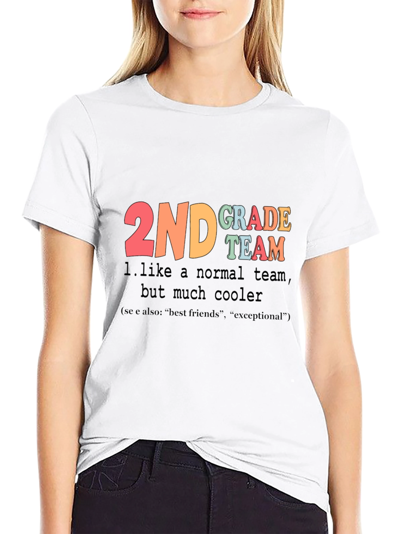 2nd Grade Teacher Team T-Shirt