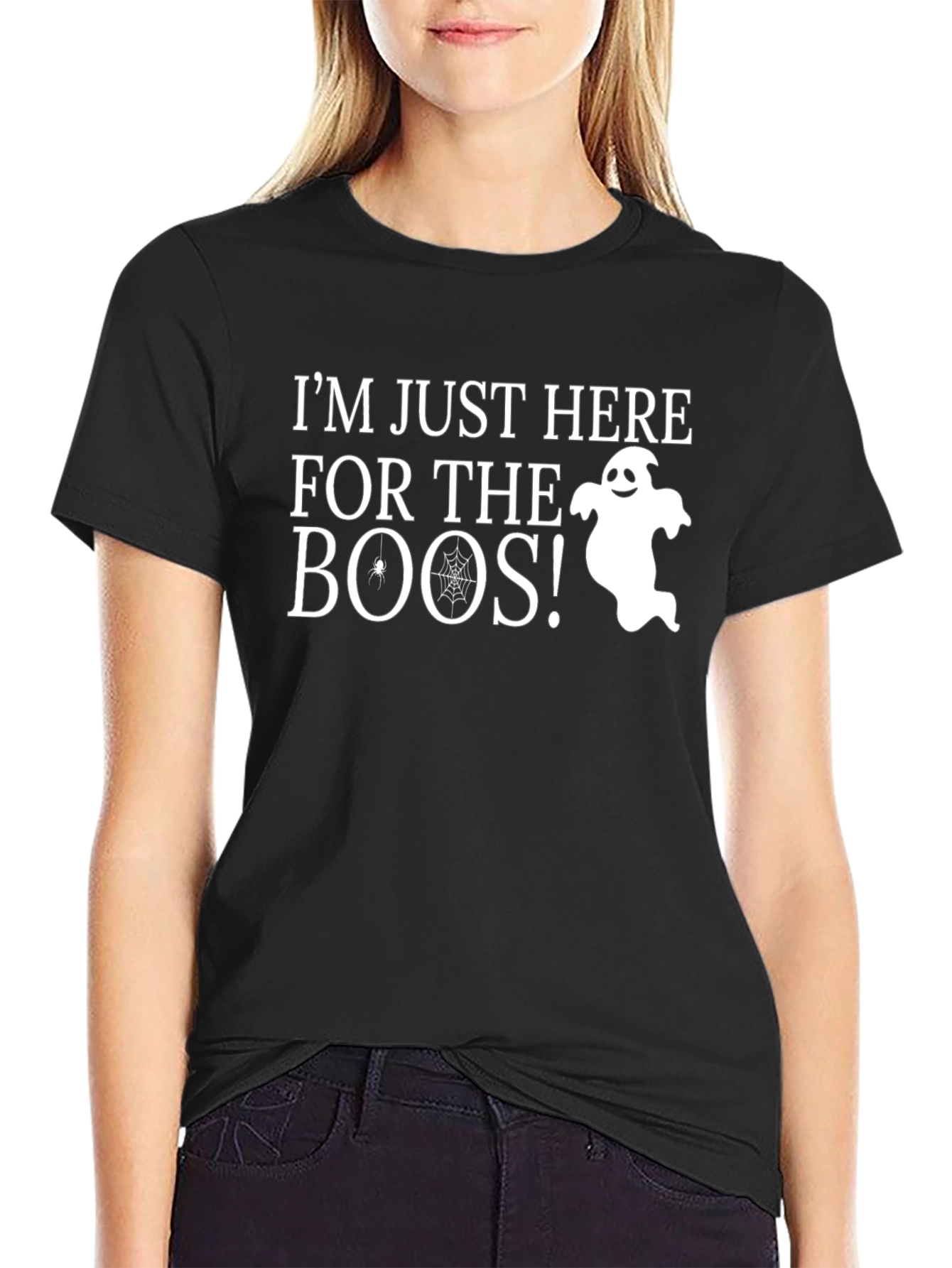 Halloween Boo T-Shirt - Funny Ghost Tee