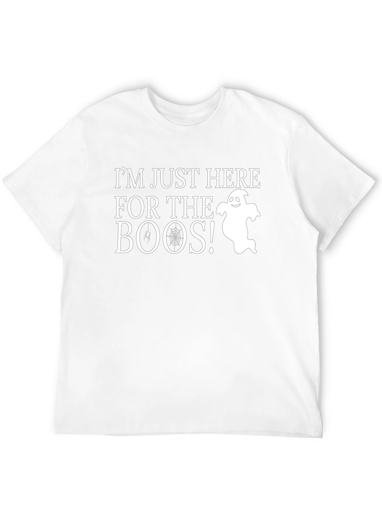 Halloween Boo T-Shirt - Funny Ghost Tee