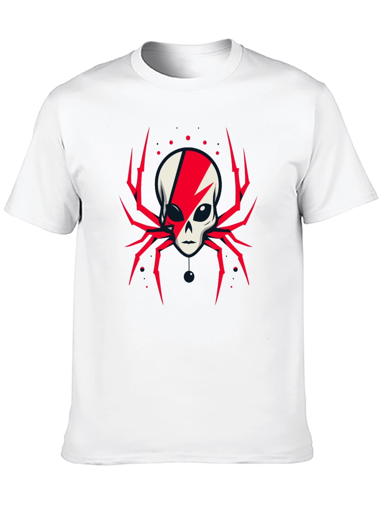 Alien Spider Graphic Tee - Unique Design